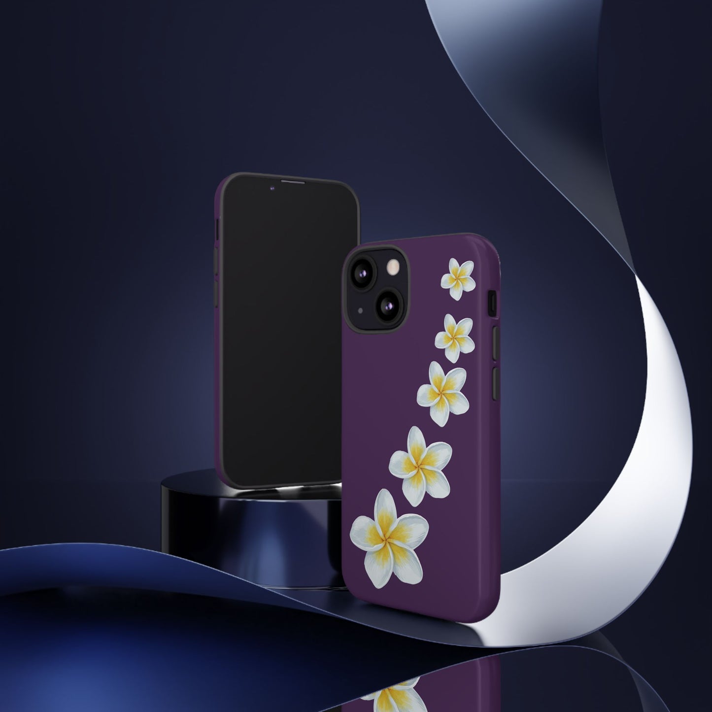 Flower Me Purple Durable Phone Case
