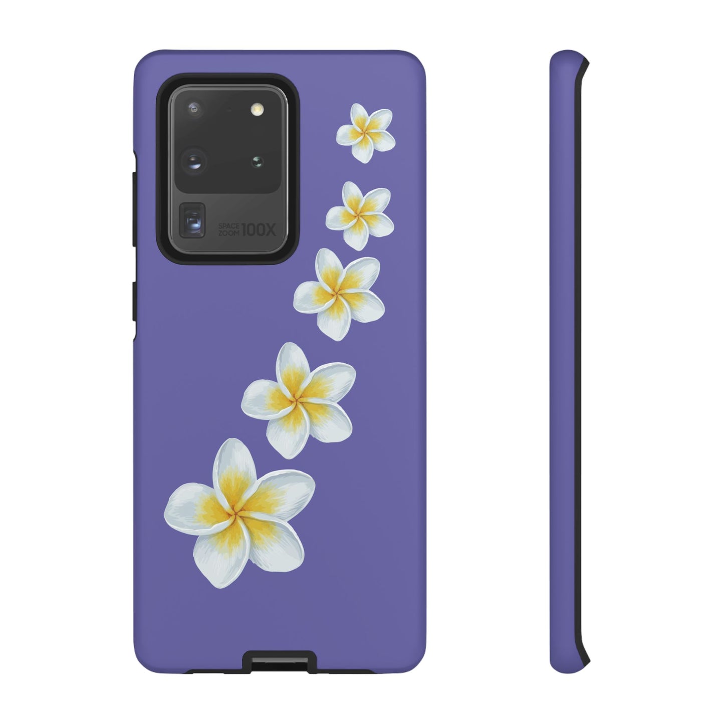 Flower Me Indigo Durable Phone Case