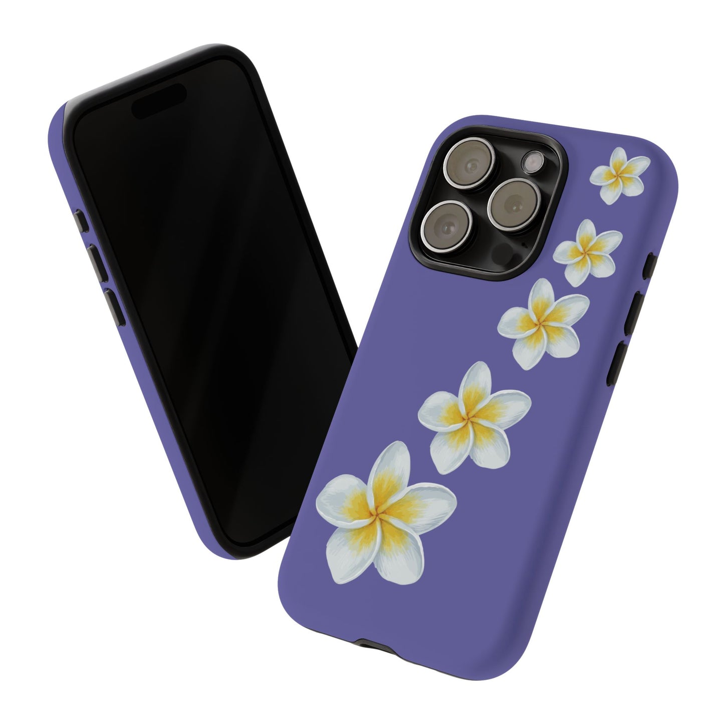 Flower Me Indigo Durable Phone Case