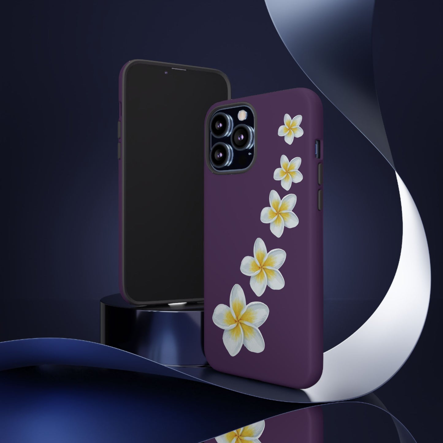 Flower Me Purple Durable Phone Case