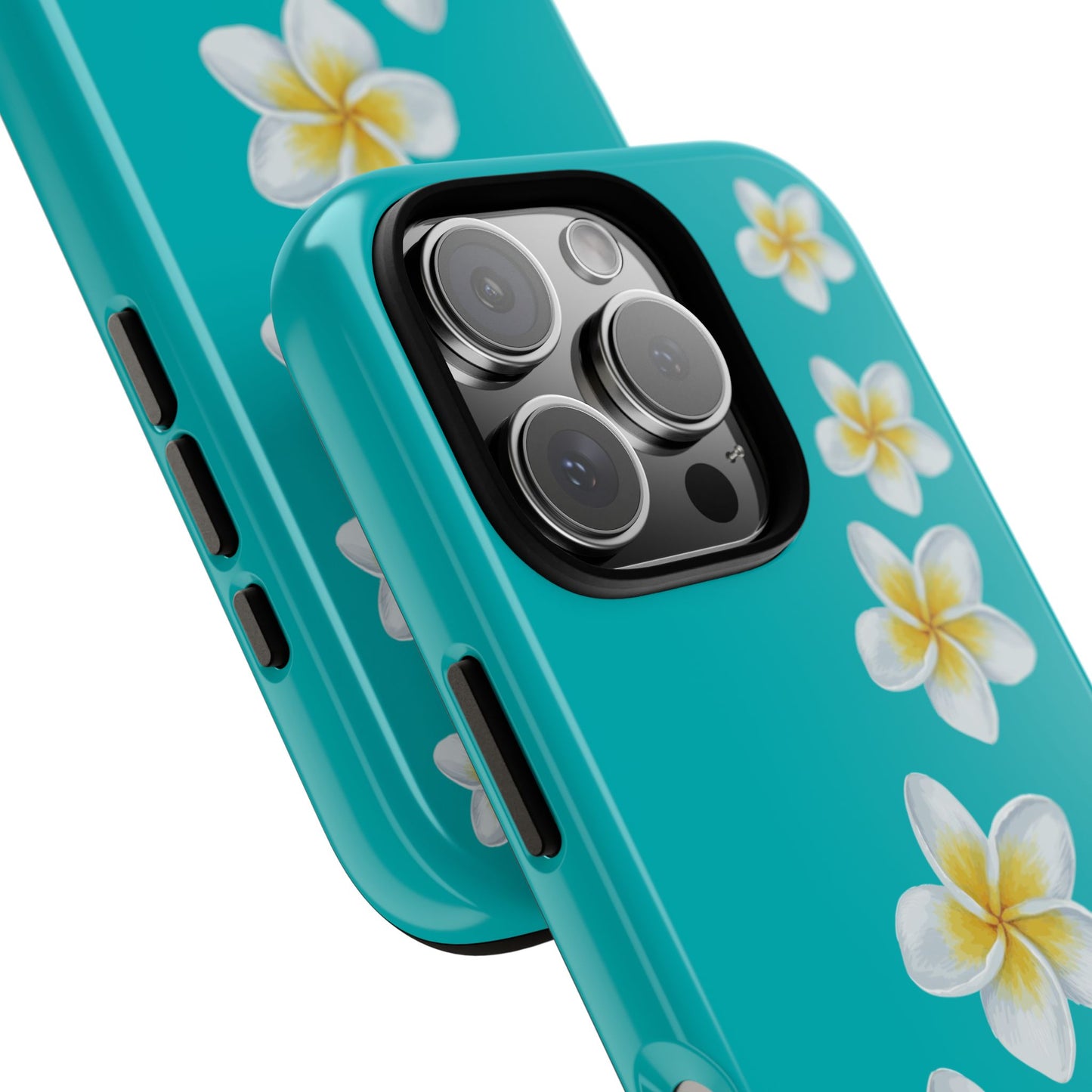Flower Me Blue Durable Phone Case