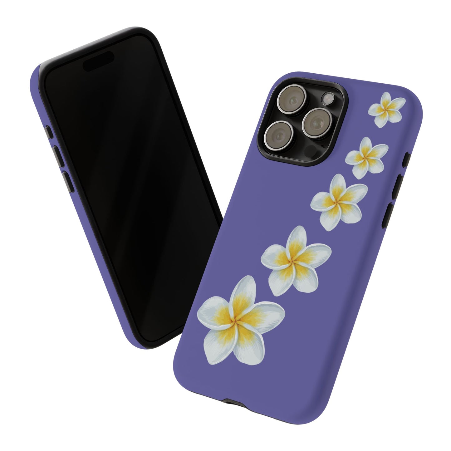 Flower Me Indigo Durable Phone Case