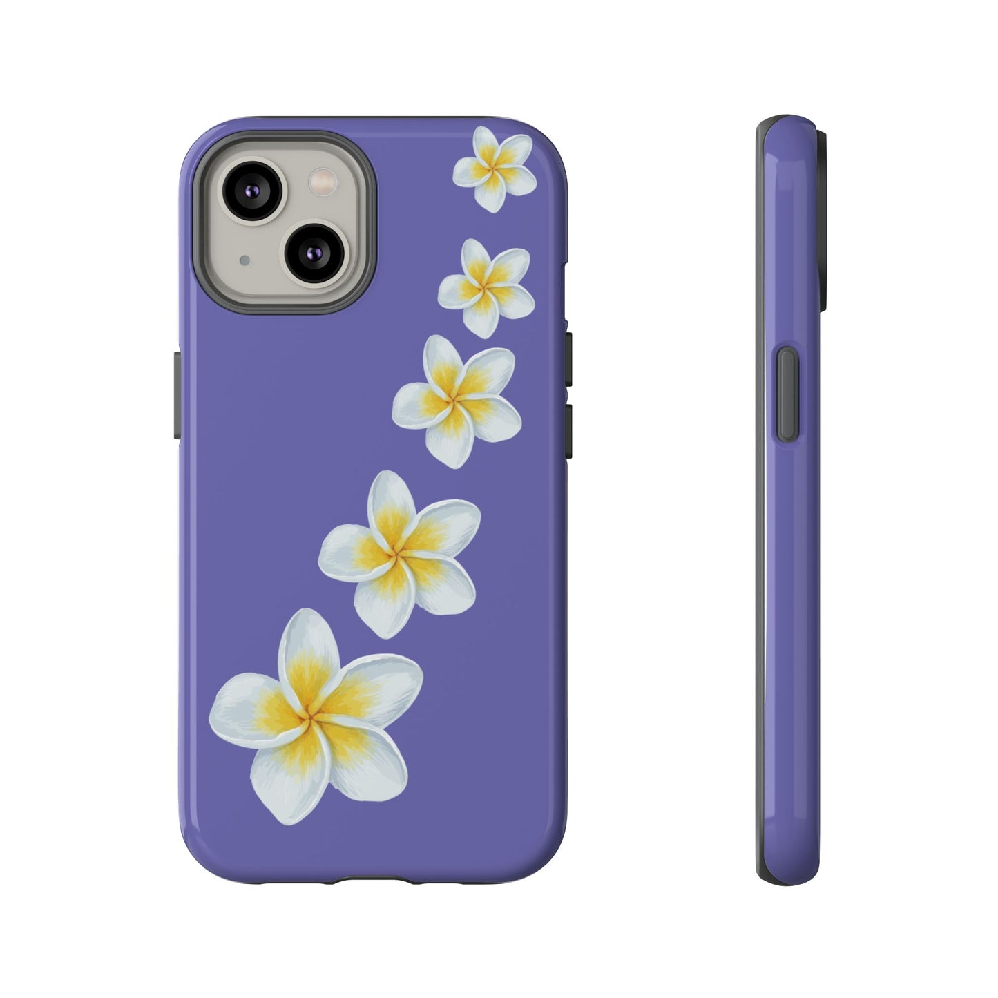 Flower Me Indigo Durable Phone Case