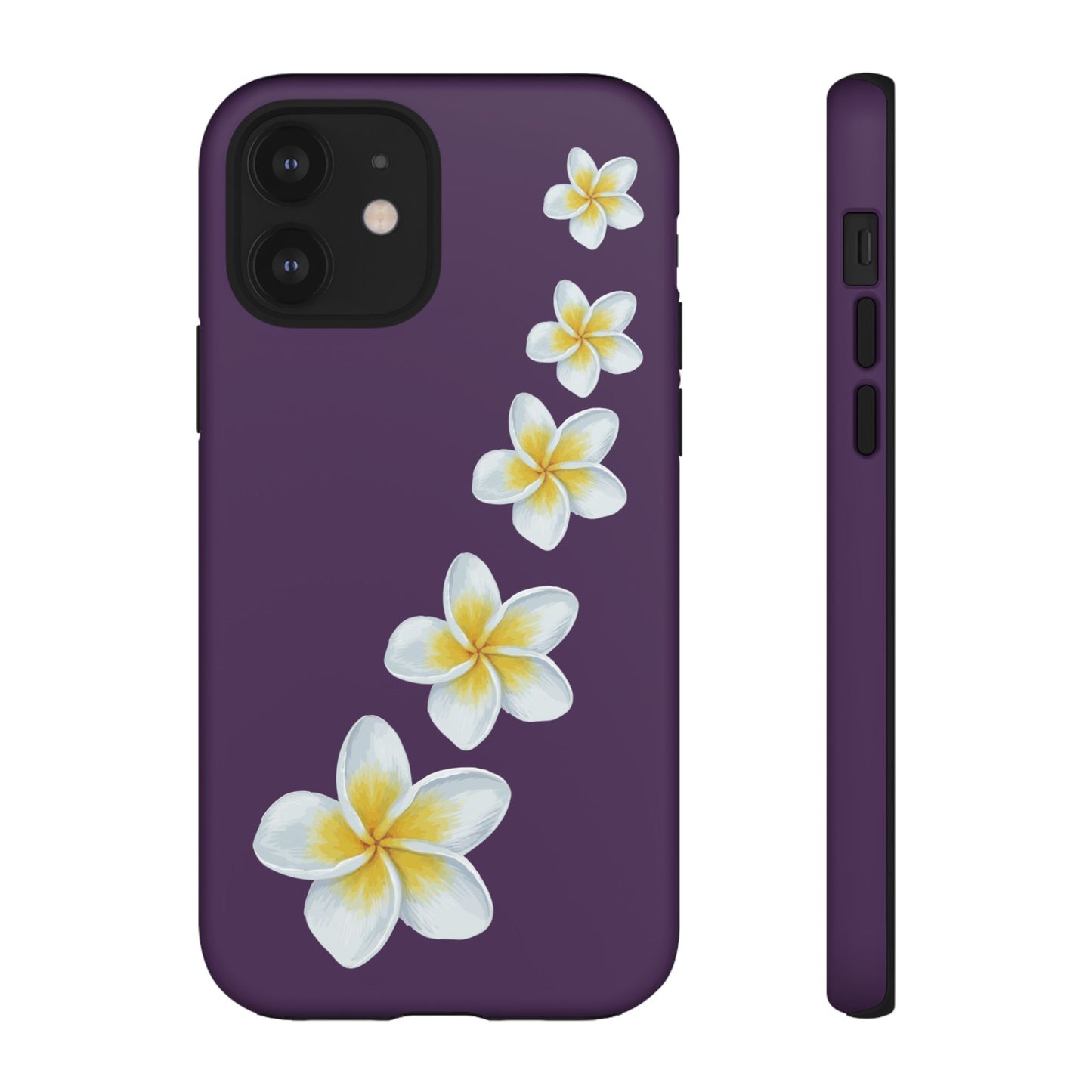 Flower Me Purple Durable Phone Case