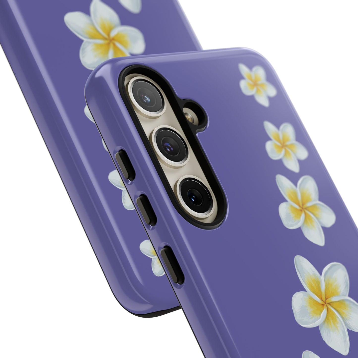 Flower Me Indigo Durable Phone Case