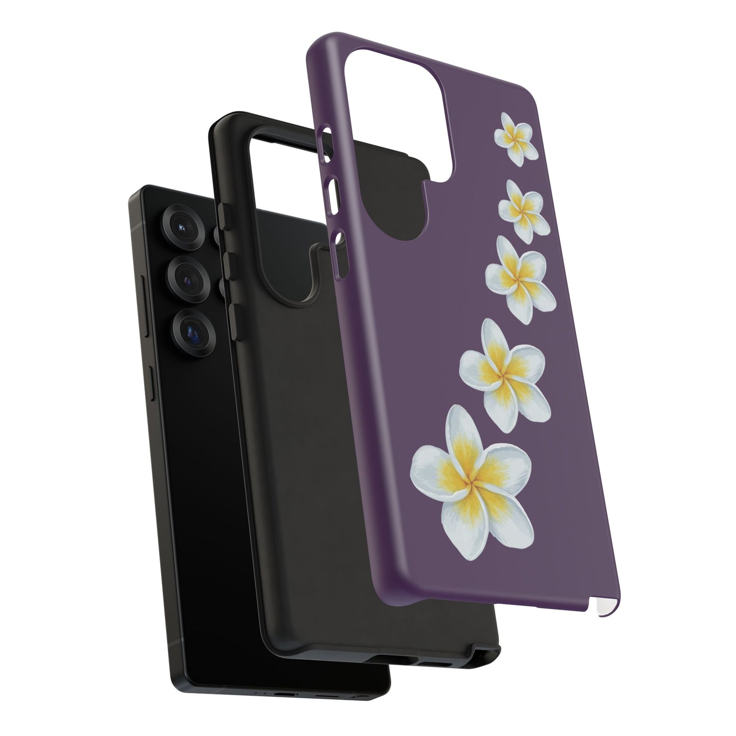 Flower Me Purple Durable Phone Case