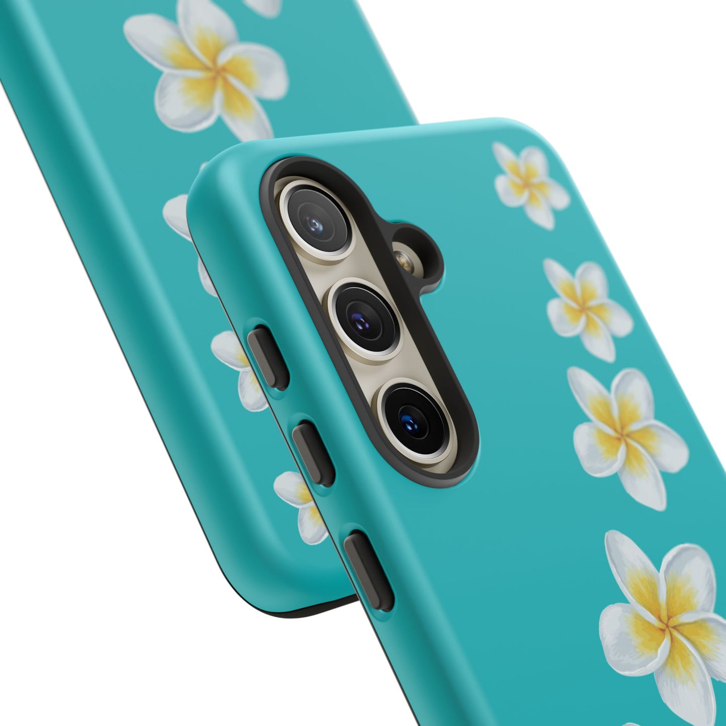 Flower Me Blue Durable Phone Case