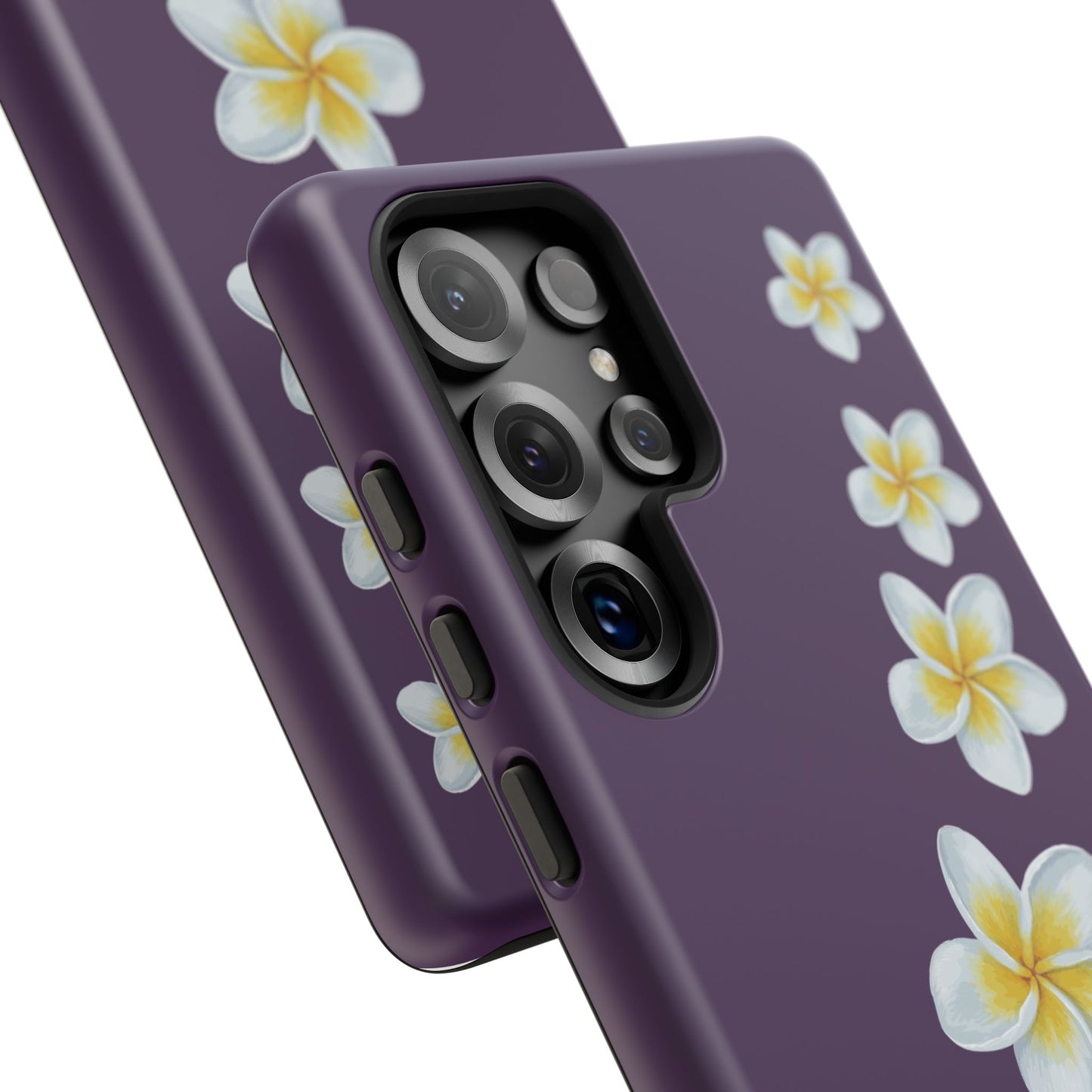 Flower Me Purple Durable Phone Case