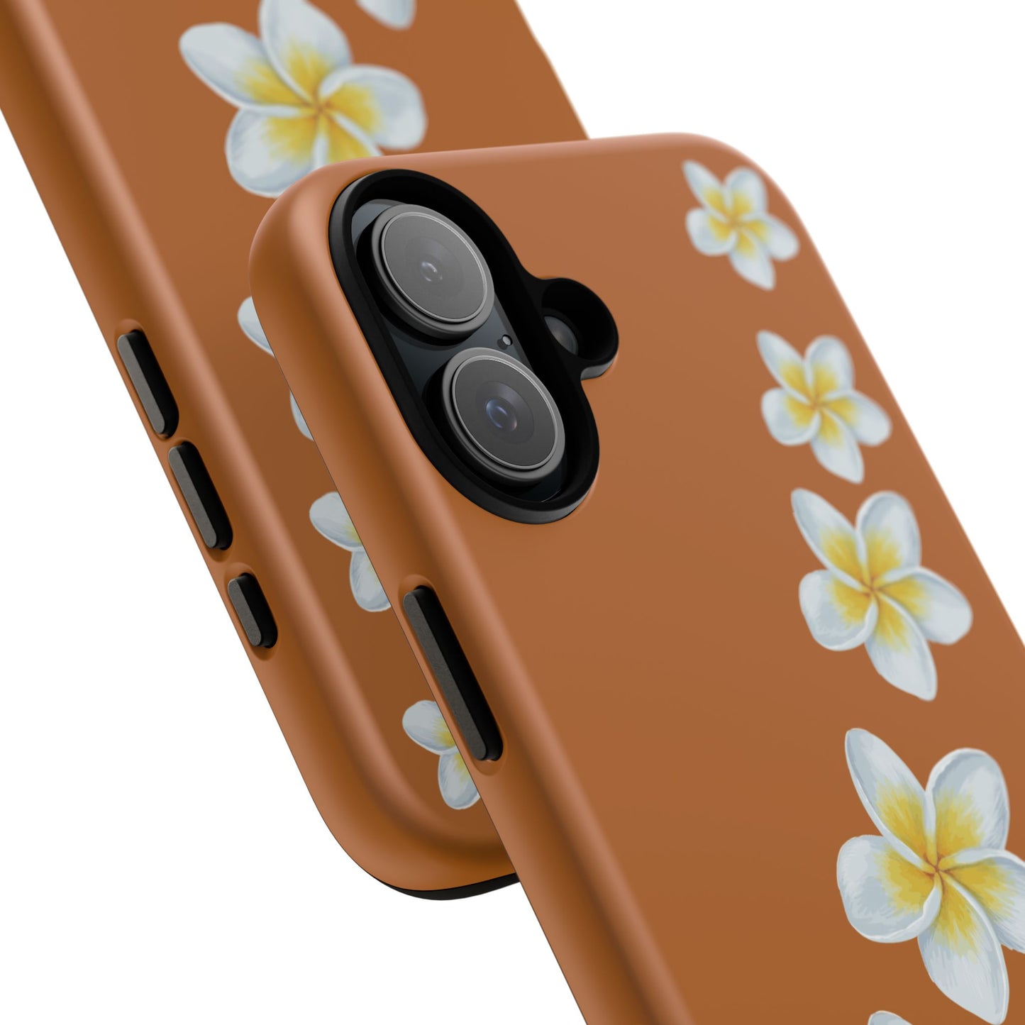 Flower Me Orange Durable Phone Cases