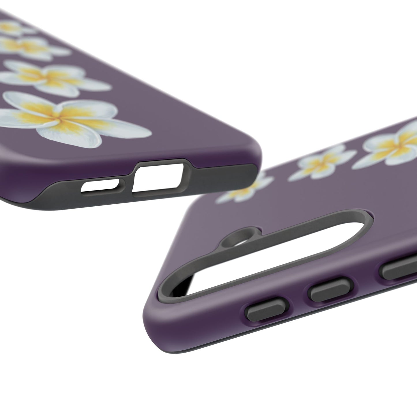 Flower Me Purple Durable Phone Case