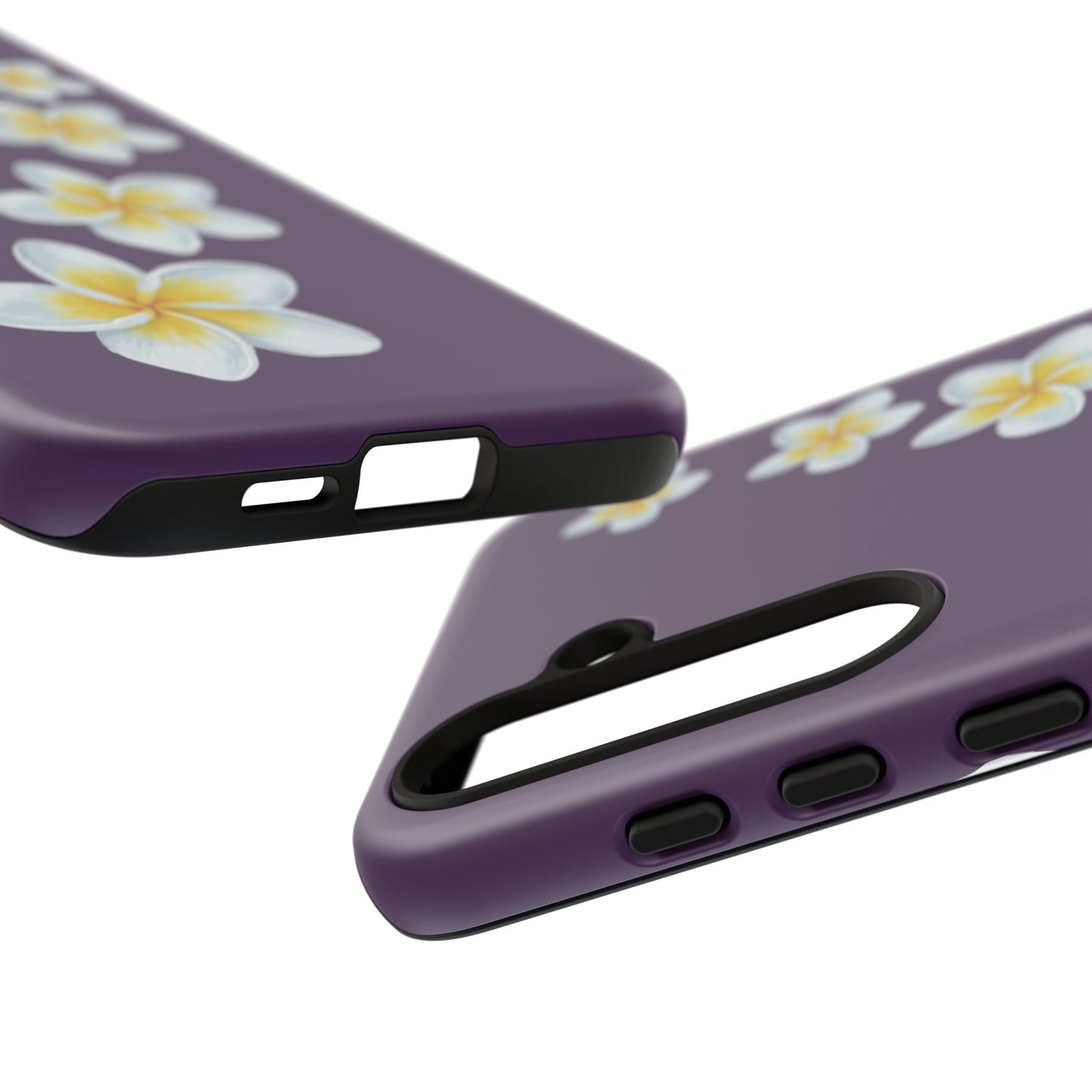 Flower Me Purple Durable Phone Case