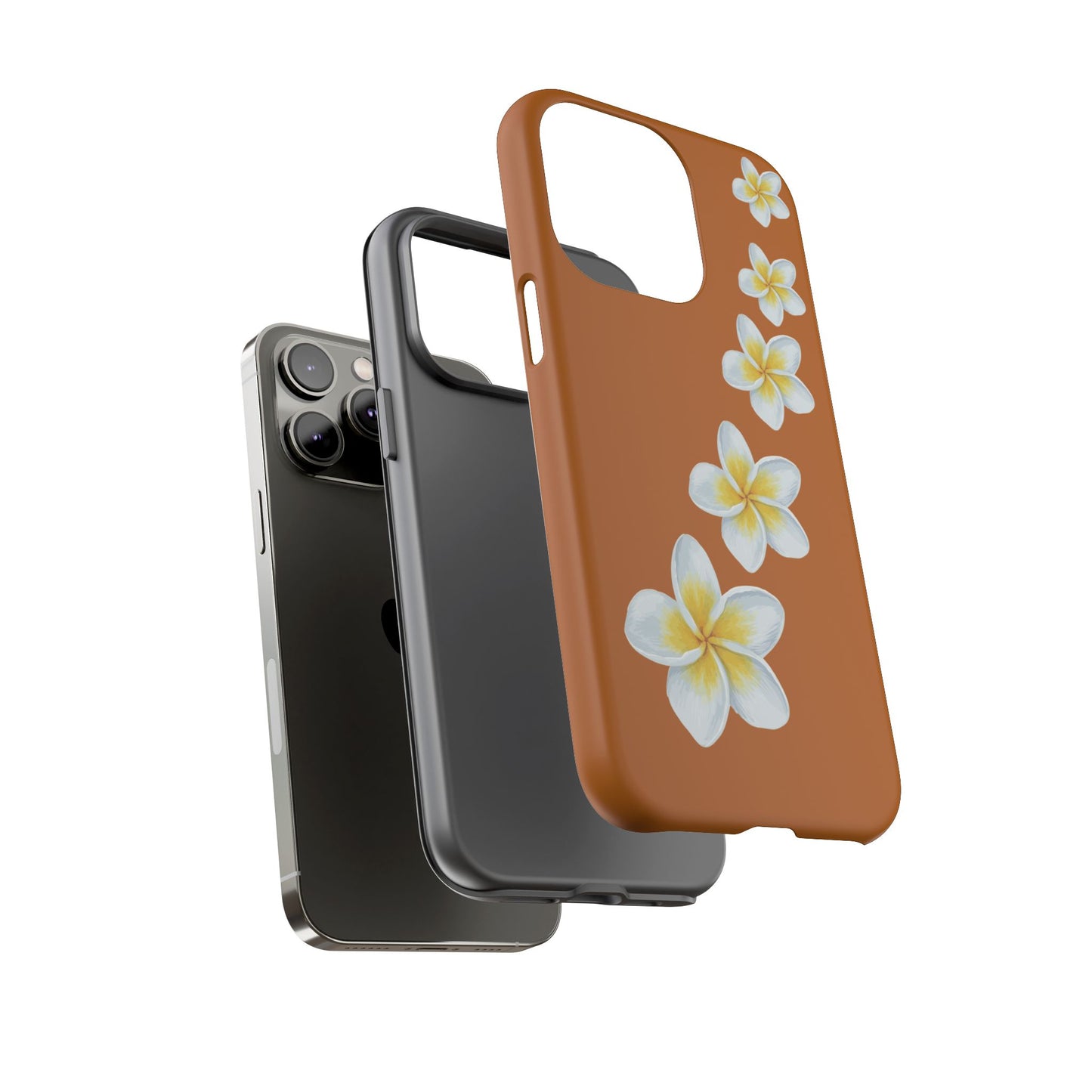 Flower Me Orange Durable Phone Cases