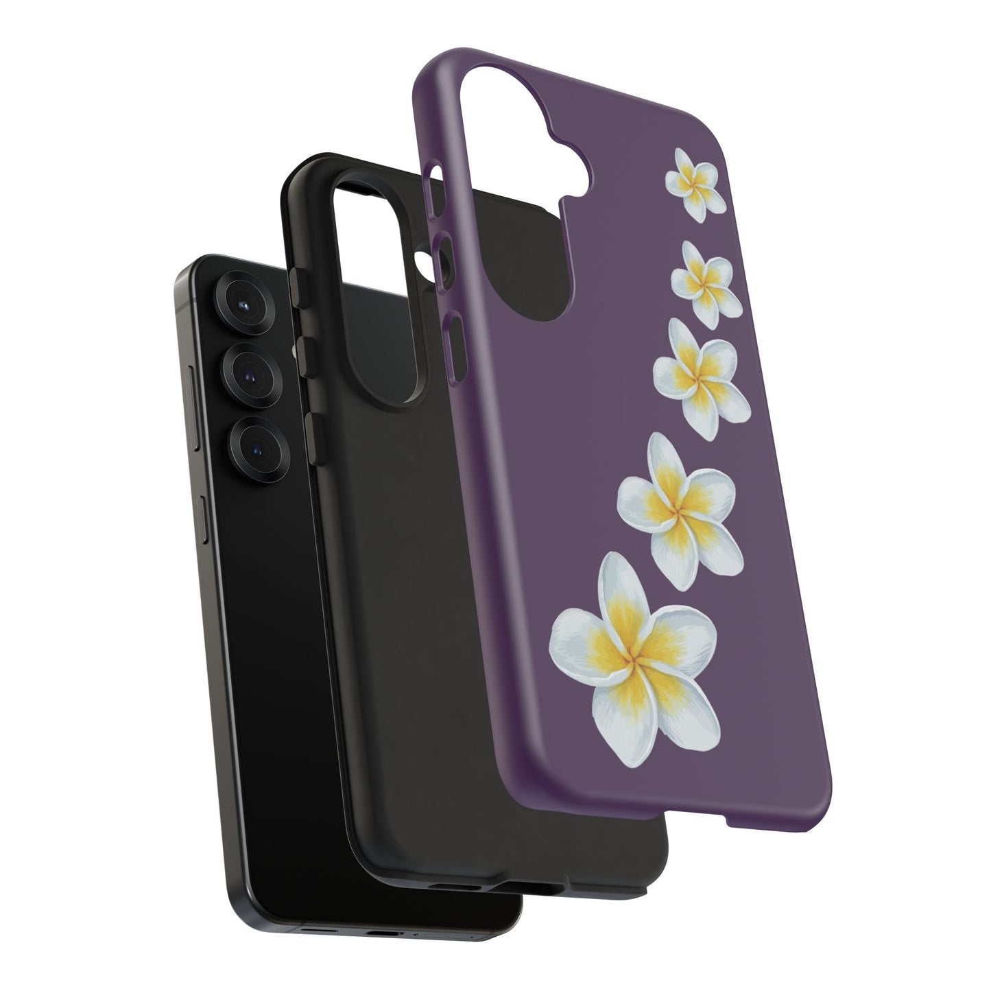 Flower Me Purple Durable Phone Case
