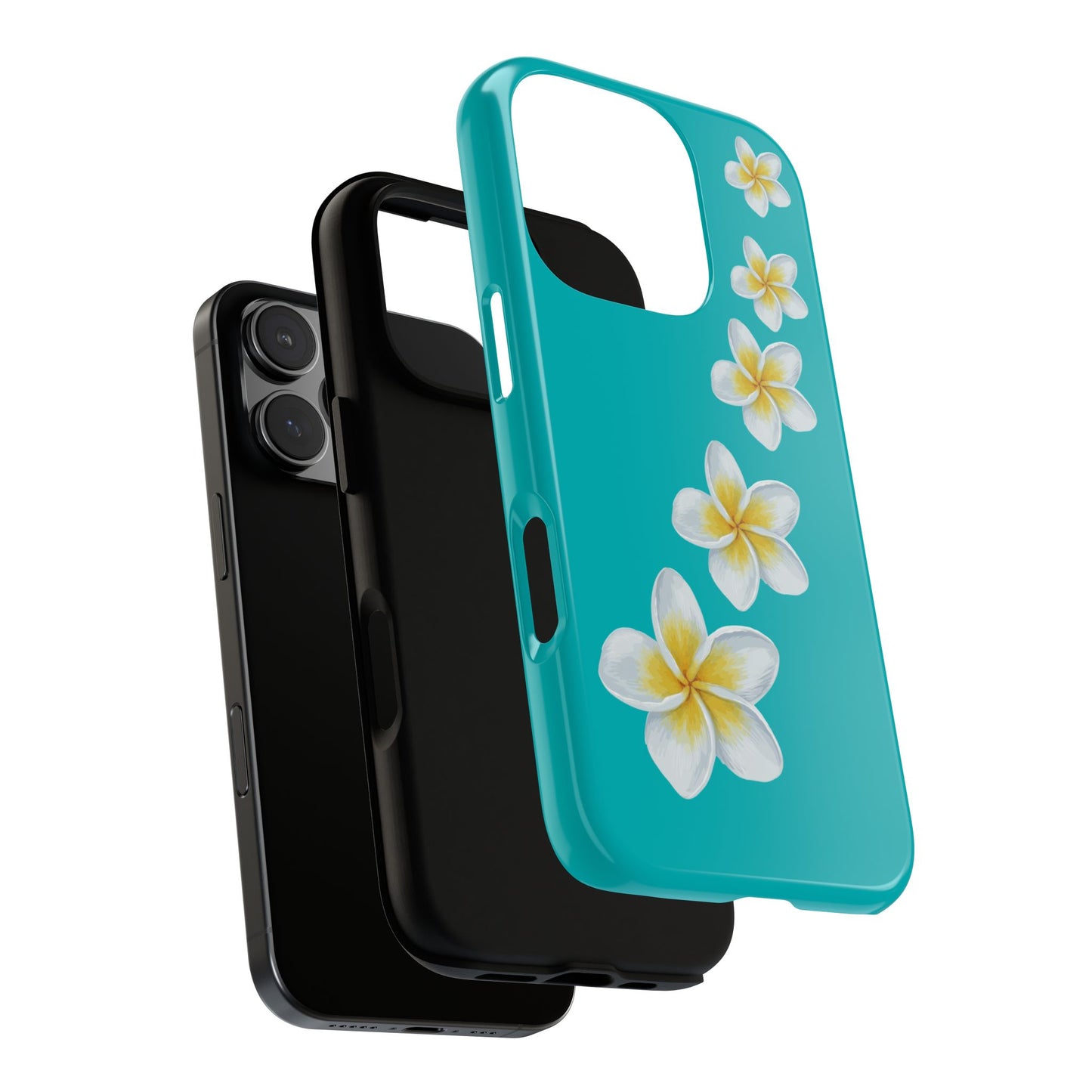 Flower Me Blue Durable Phone Case
