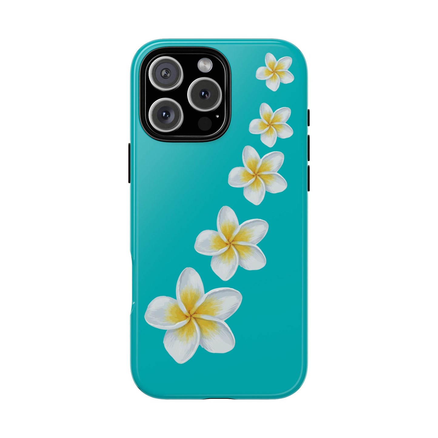 Flower Me Blue Durable Phone Case