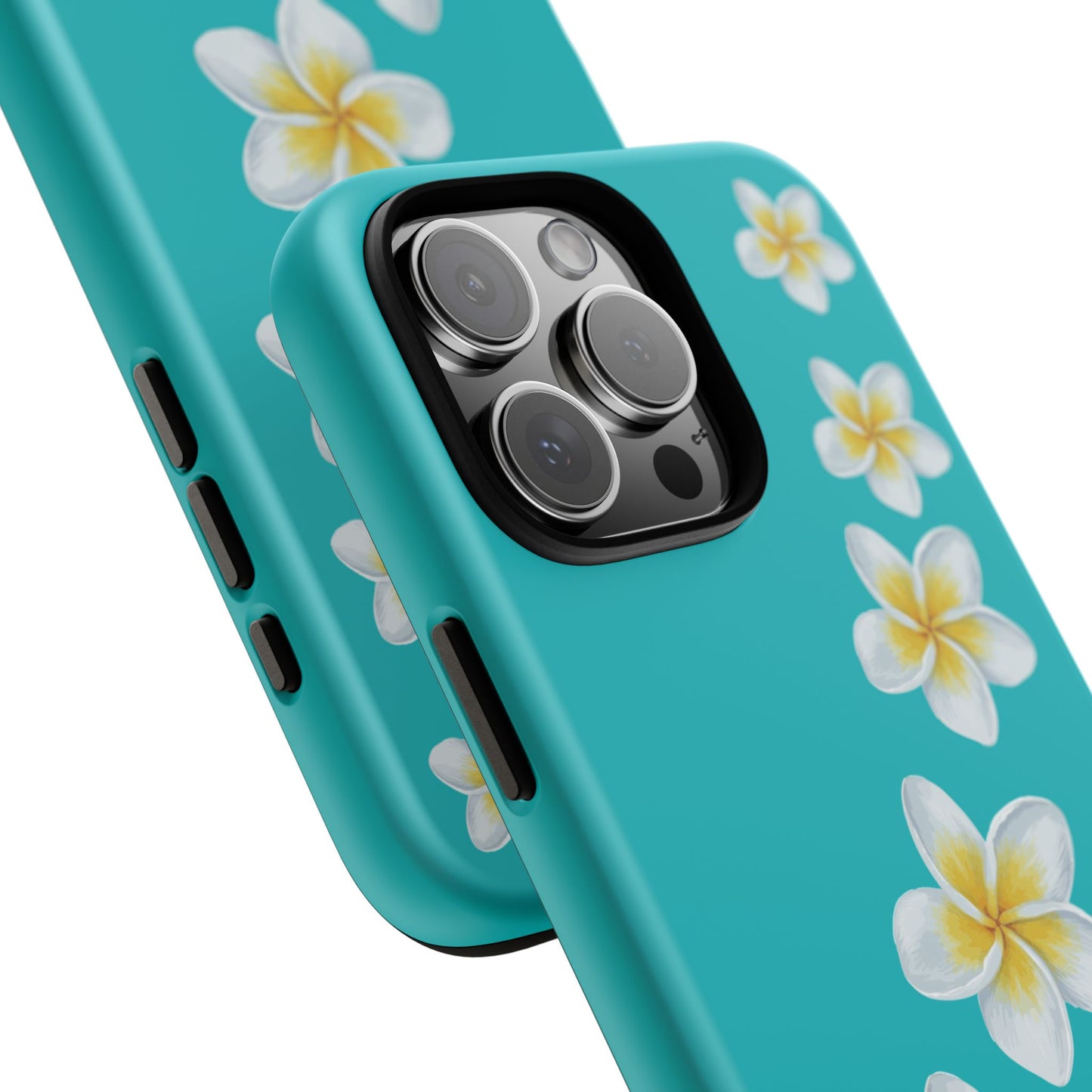 Flower Me Blue Durable Phone Case