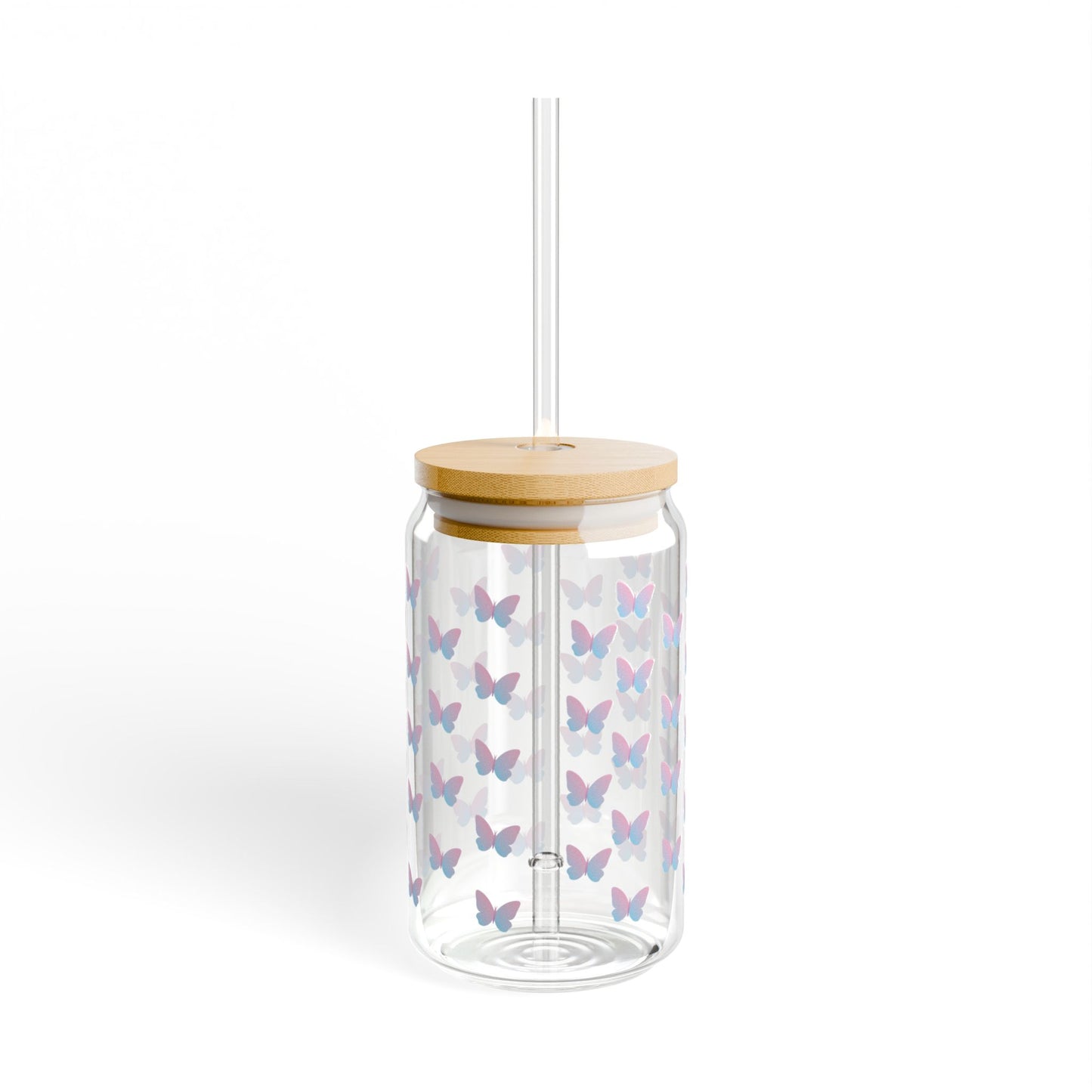 Butterfly Glass Sipper