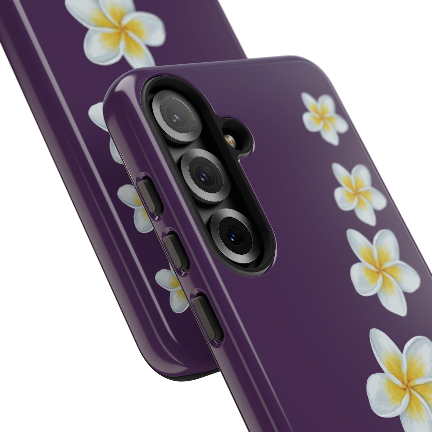 Flower Me Purple Durable Phone Case