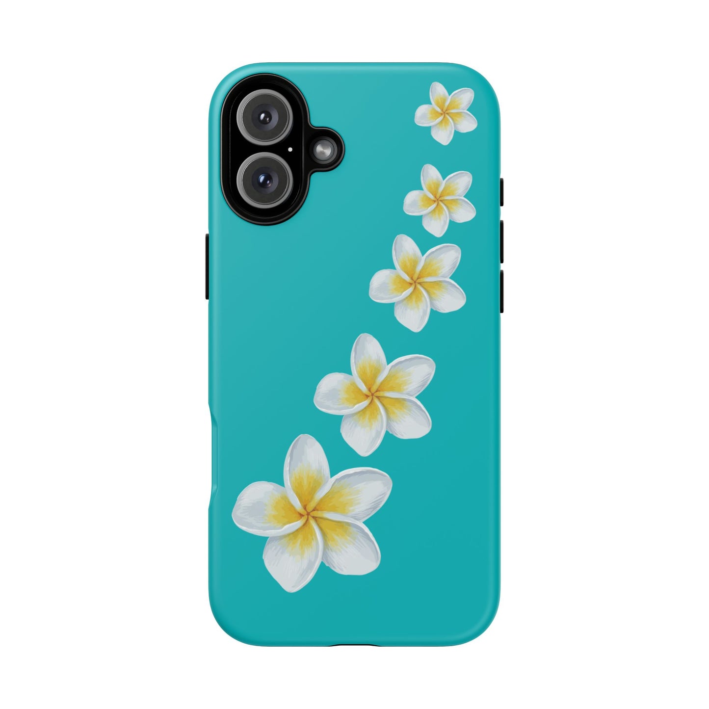 Flower Me Blue Durable Phone Case