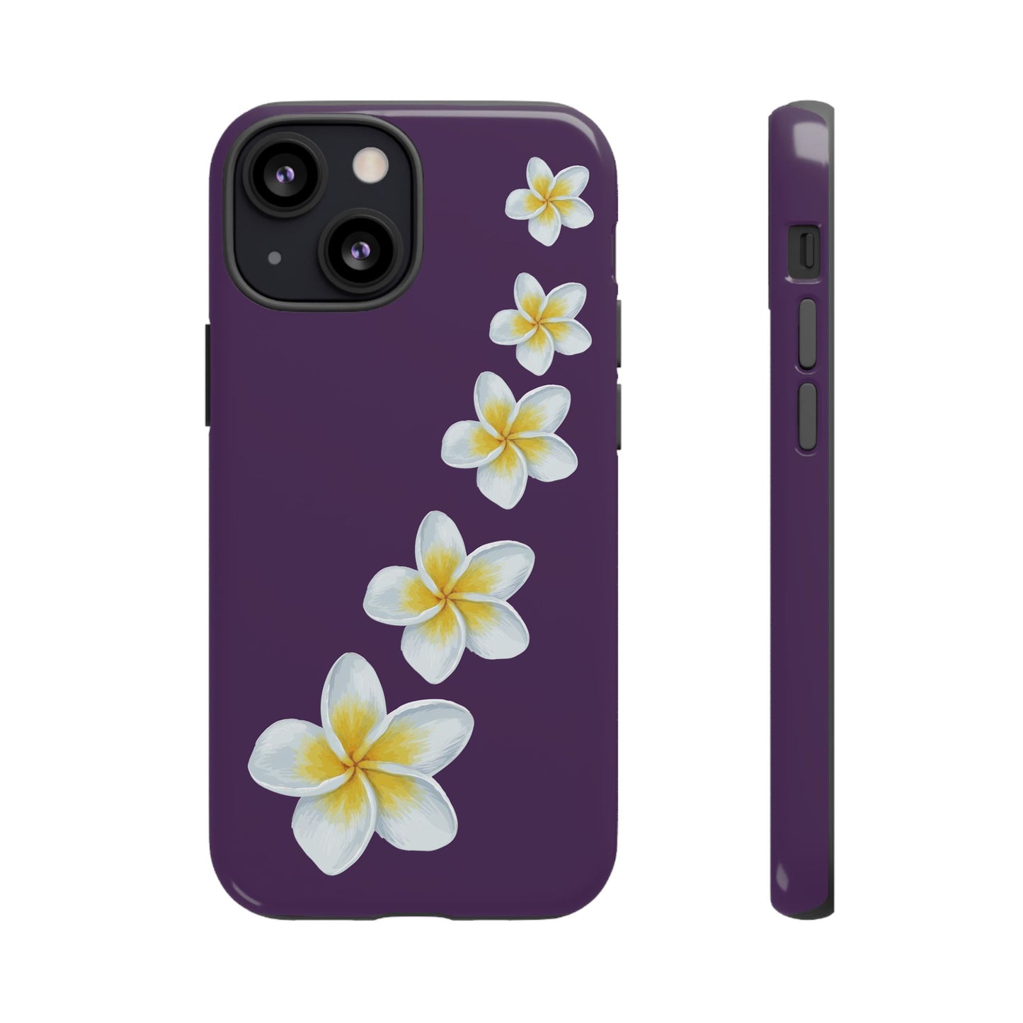 Flower Me Purple Durable Phone Case