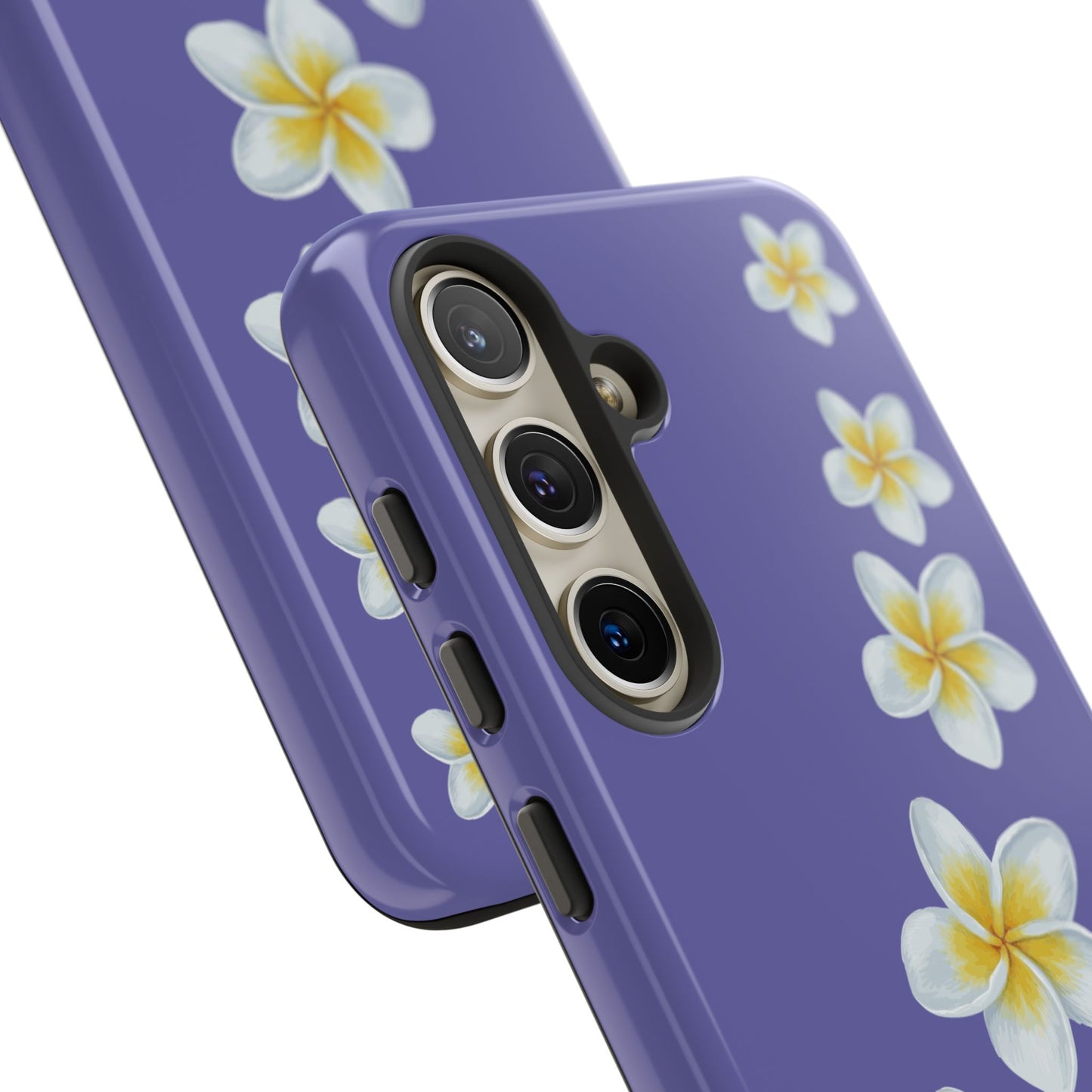 Flower Me Indigo Durable Phone Case