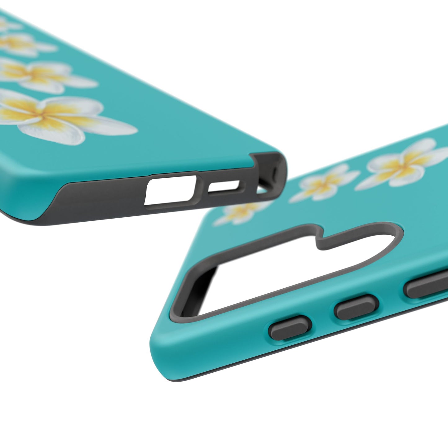 Flower Me Blue Durable Phone Case