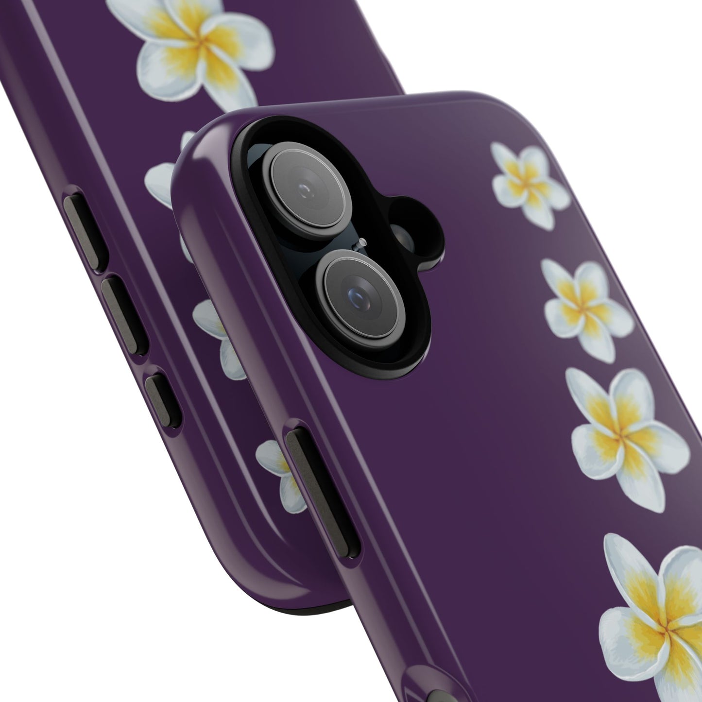 Flower Me Purple Durable Phone Case