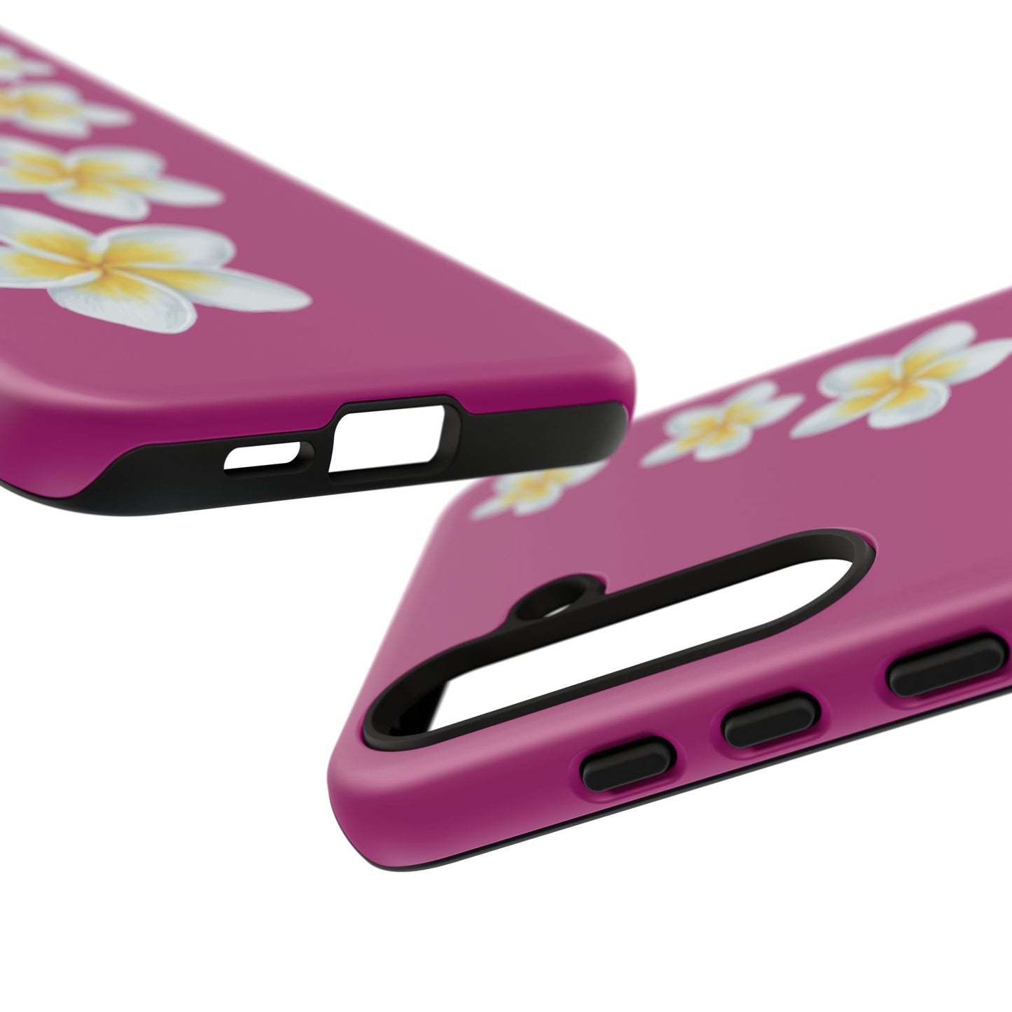 Flower Me Fuchsia Durable Phone Case