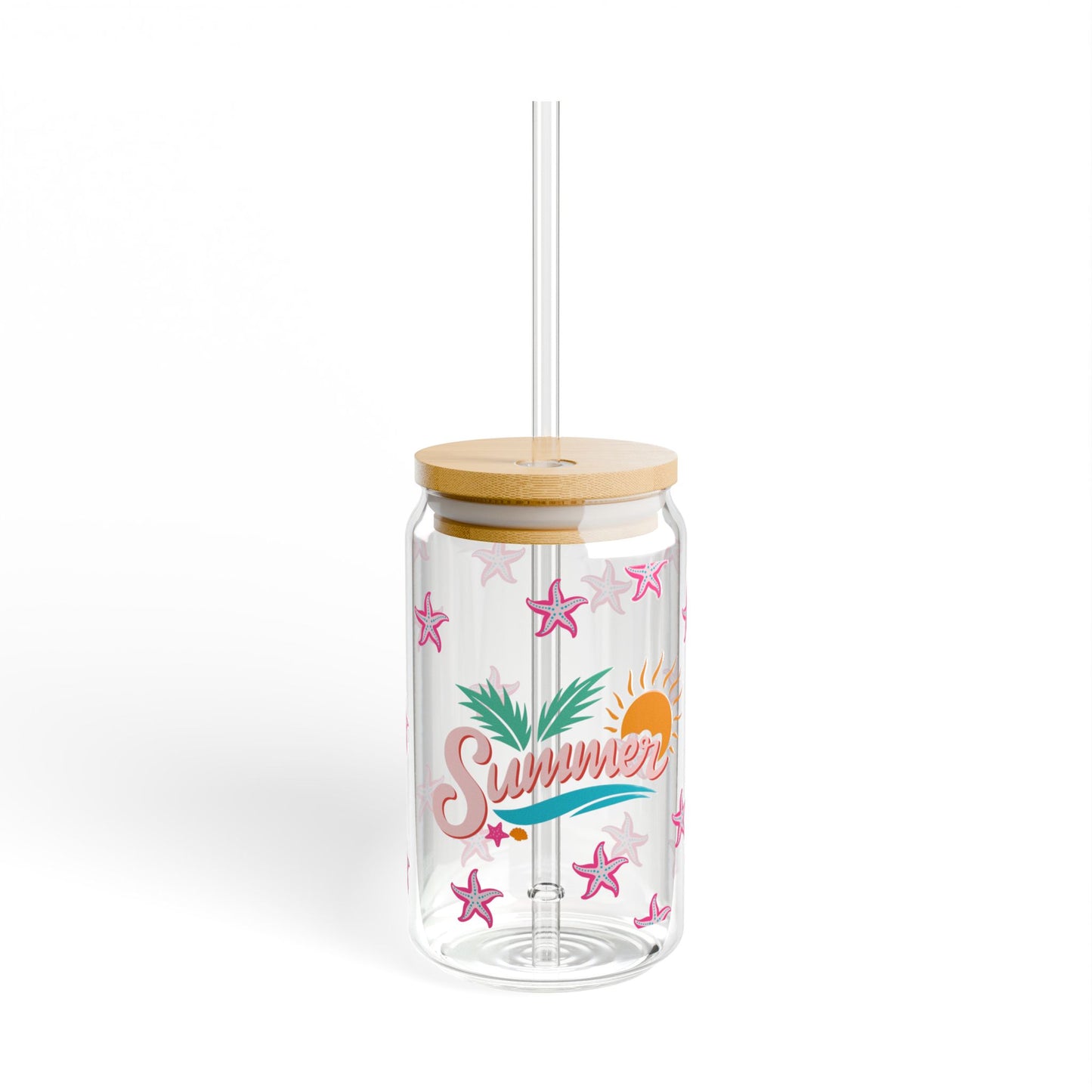Summer Vibes Glass Sipper