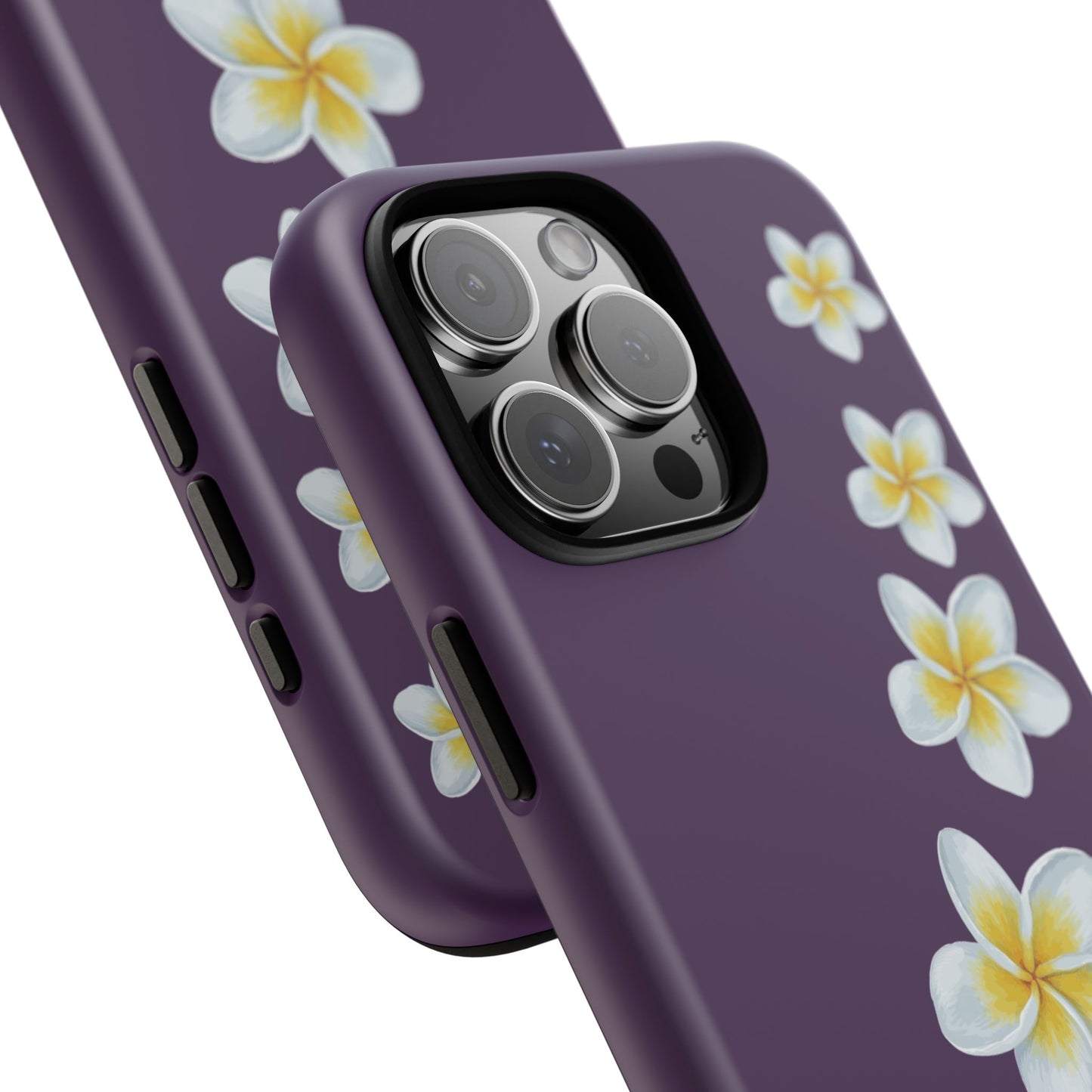 Flower Me Purple Durable Phone Case