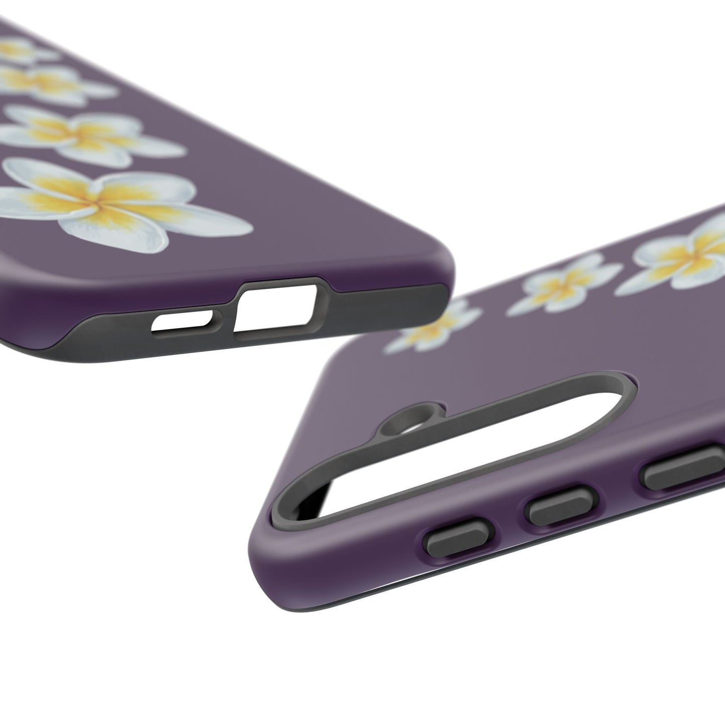 Flower Me Purple Durable Phone Case