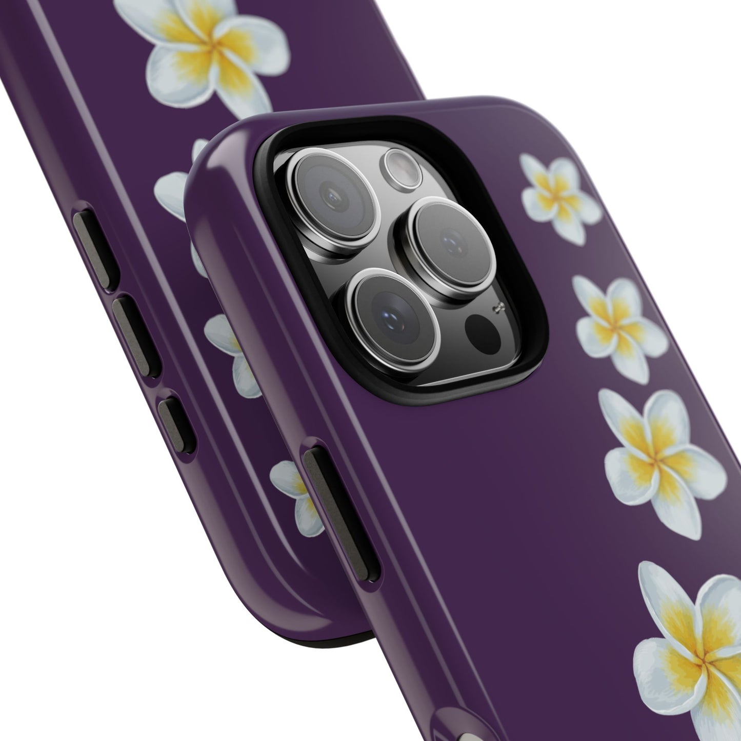 Flower Me Purple Durable Phone Case