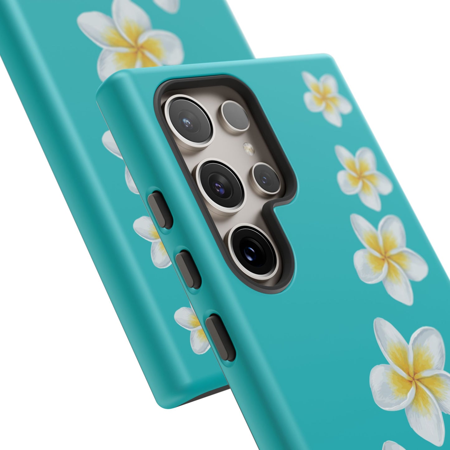 Flower Me Blue Durable Phone Case
