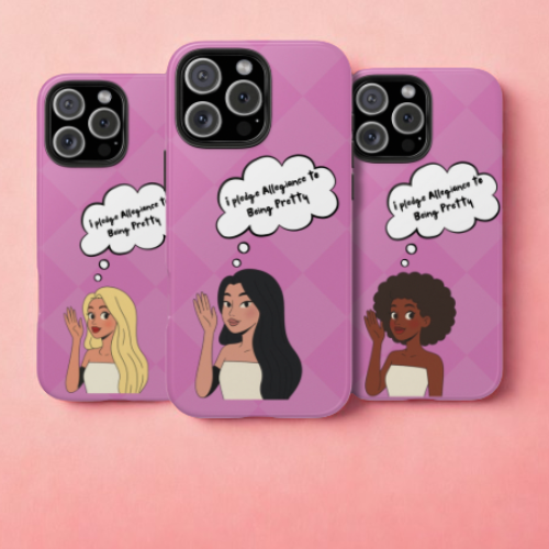 Pretty Pledge Phone Cases
