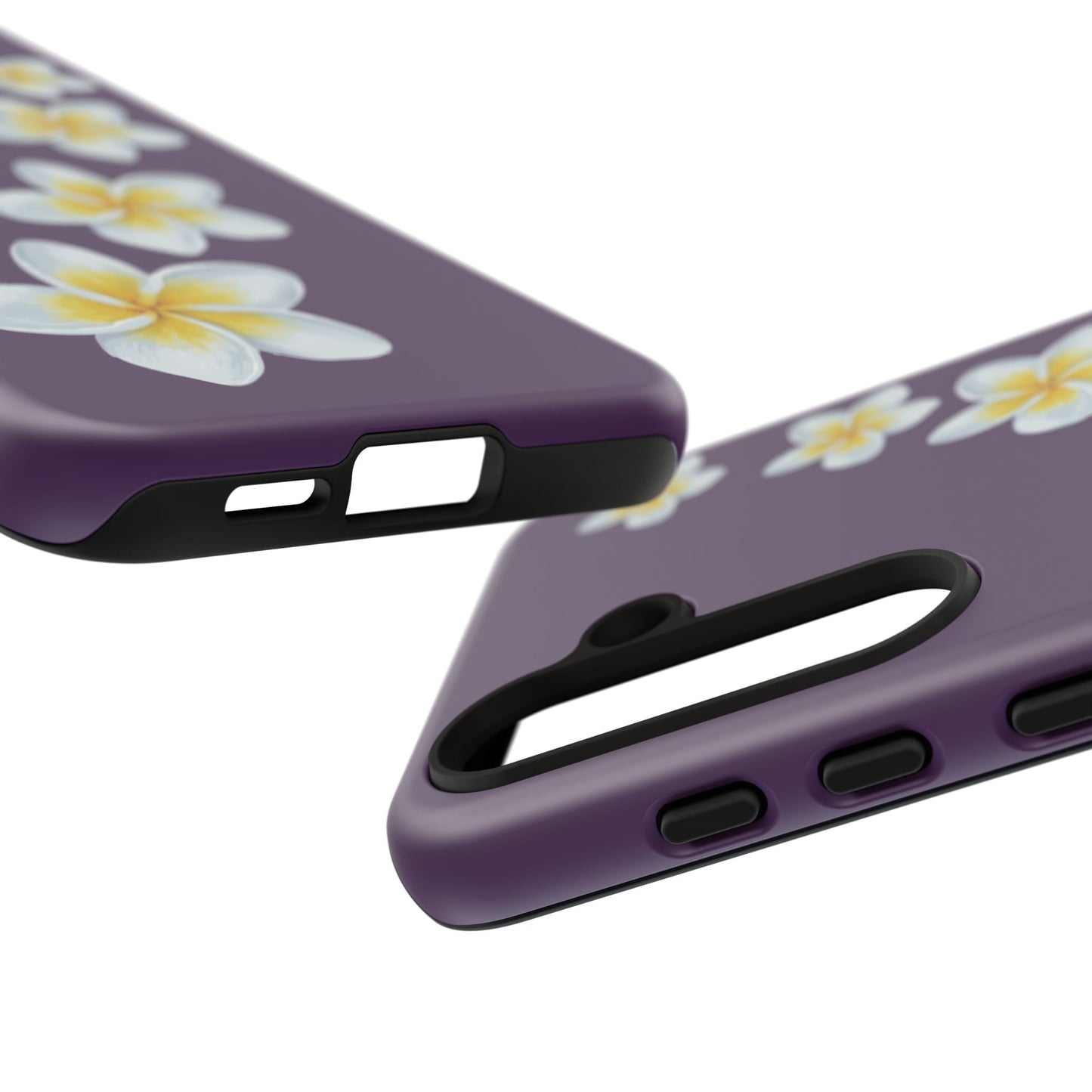Flower Me Purple Durable Phone Case