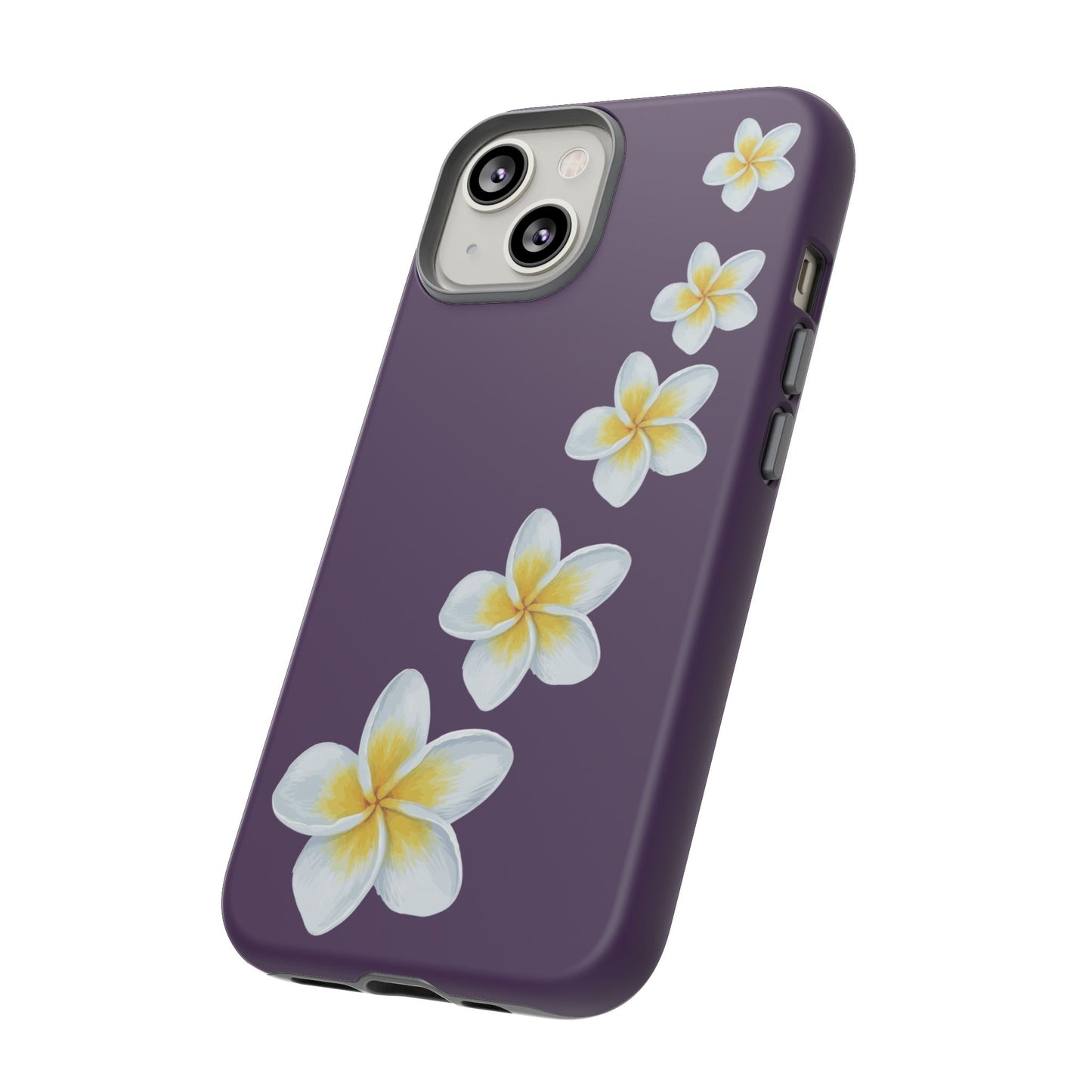 Flower Me Purple Durable Phone Case