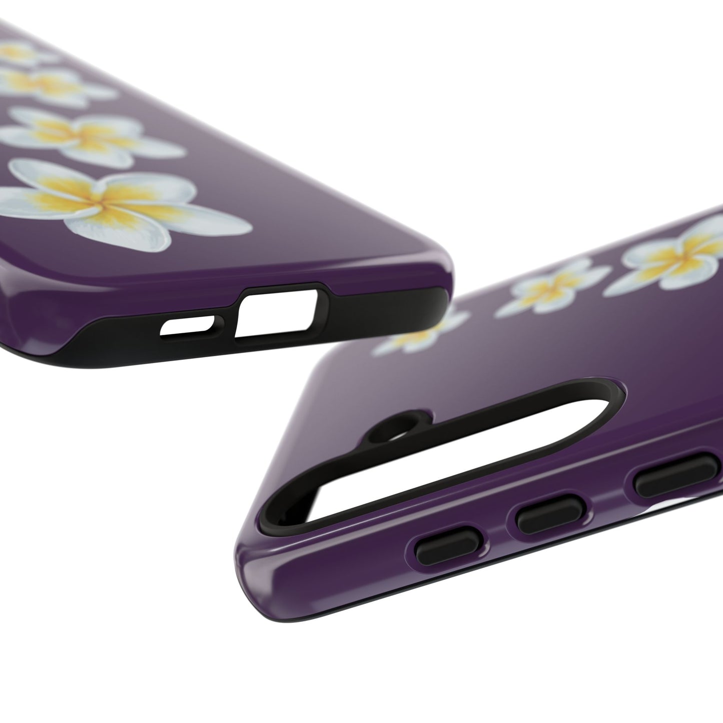 Flower Me Purple Durable Phone Case