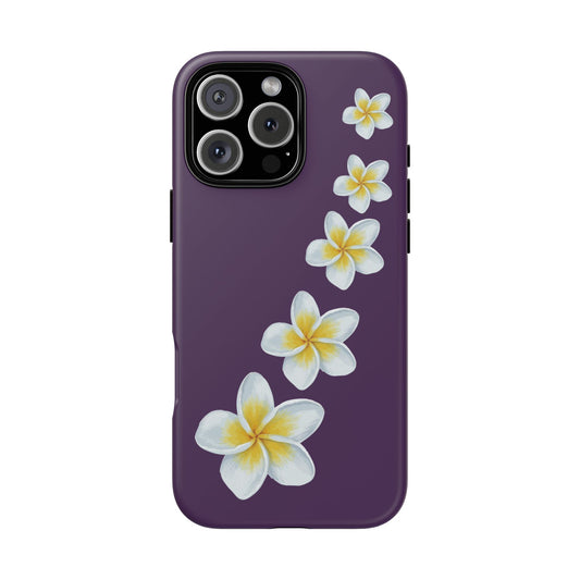 Flower Me Purple Durable Phone Case
