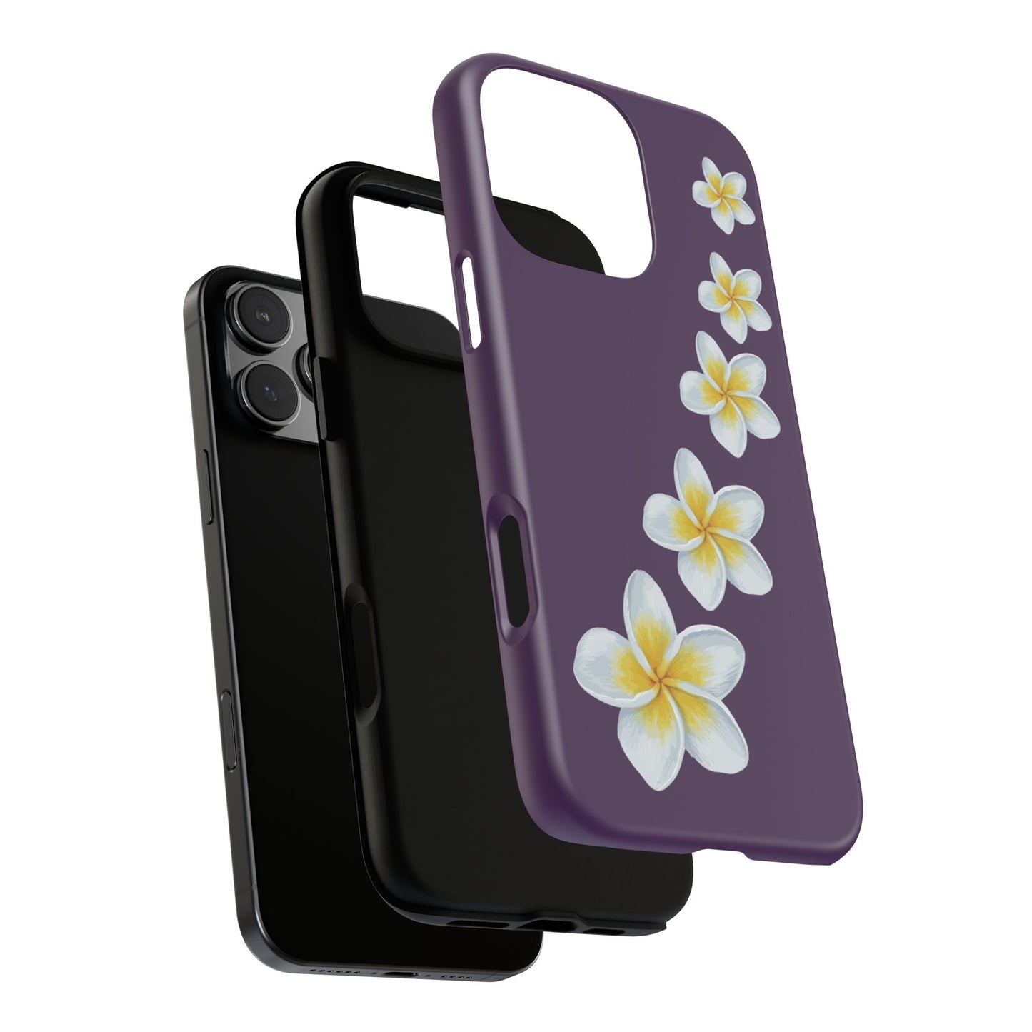 Flower Me Purple Durable Phone Case