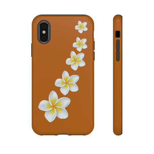 Flower Me Orange Durable Phone Cases