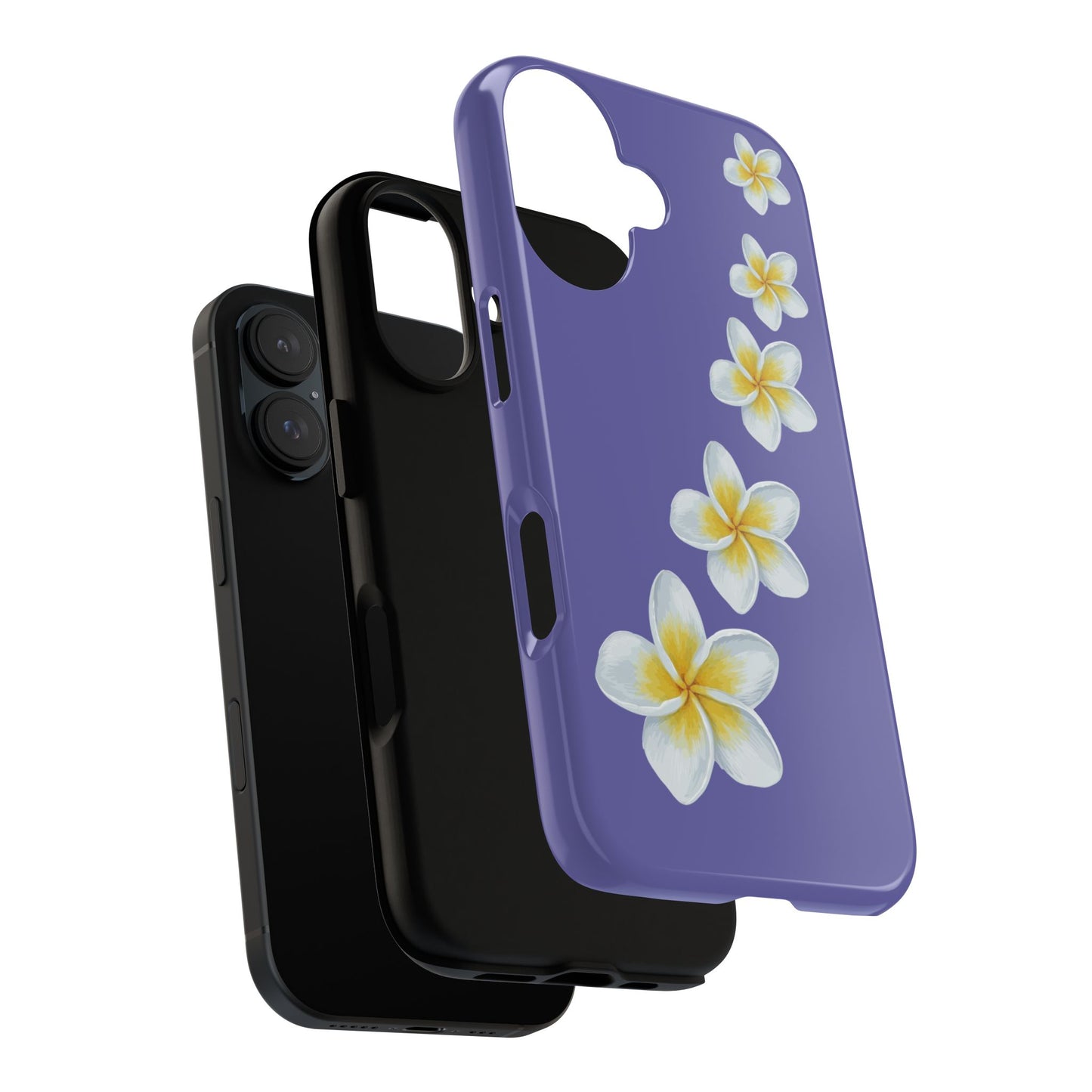 Flower Me Indigo Durable Phone Case