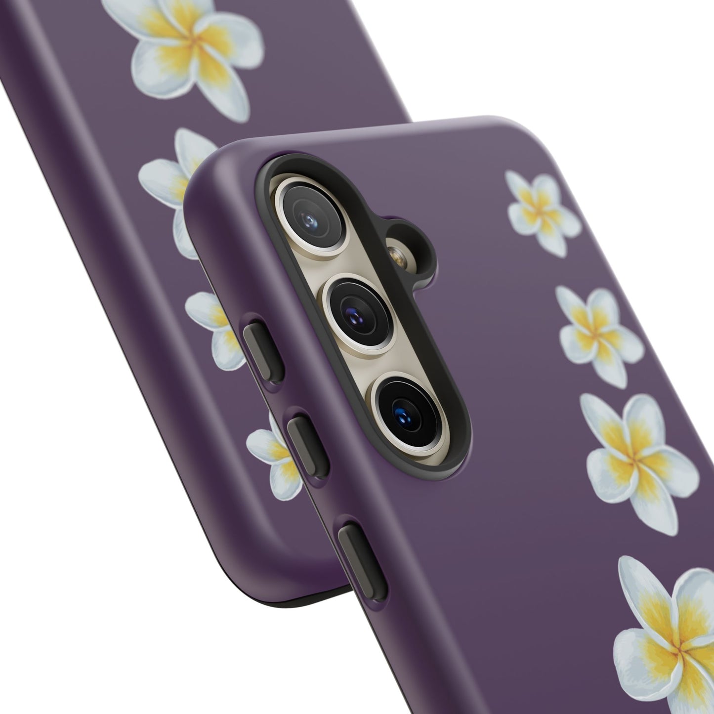Flower Me Purple Durable Phone Case