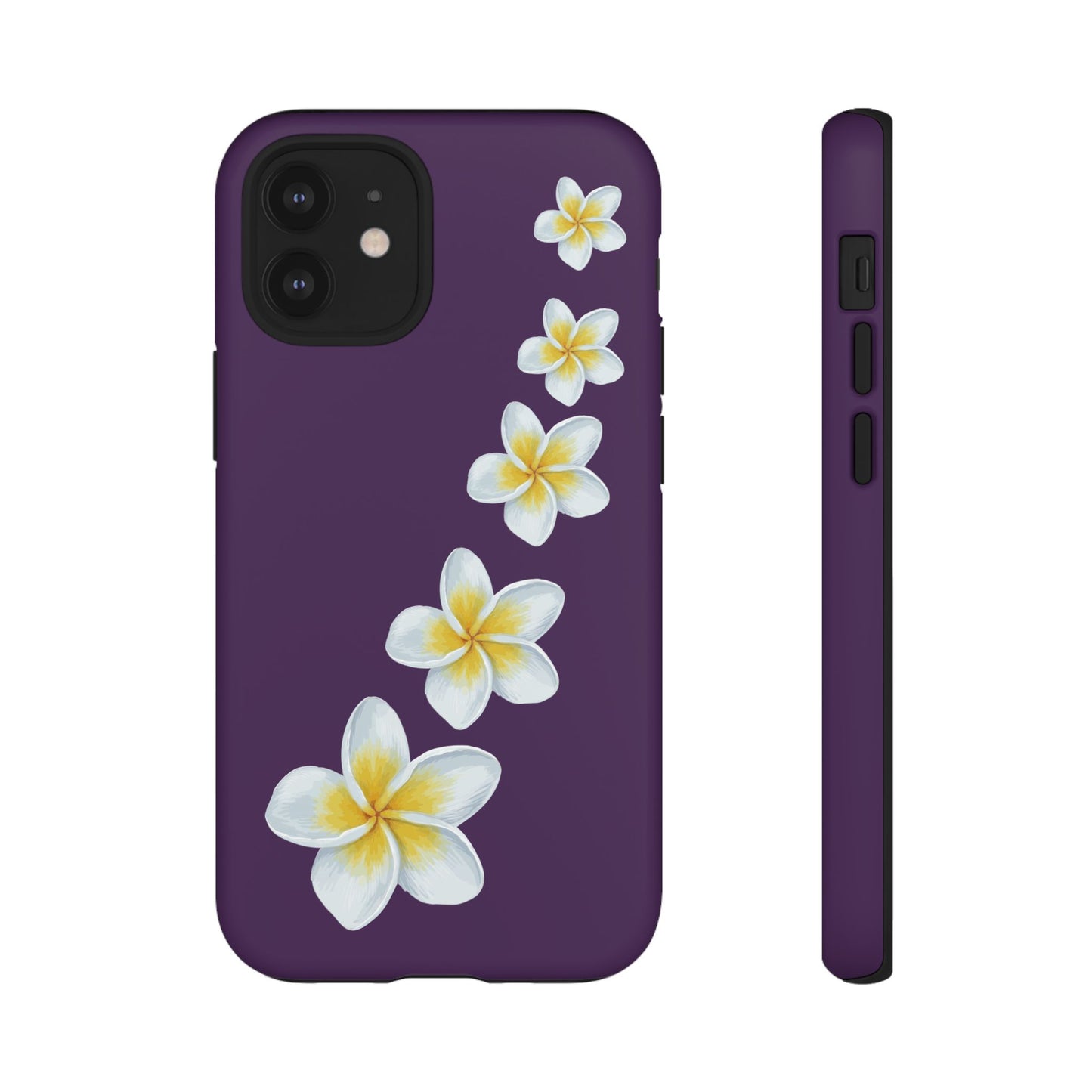 Flower Me Purple Durable Phone Case