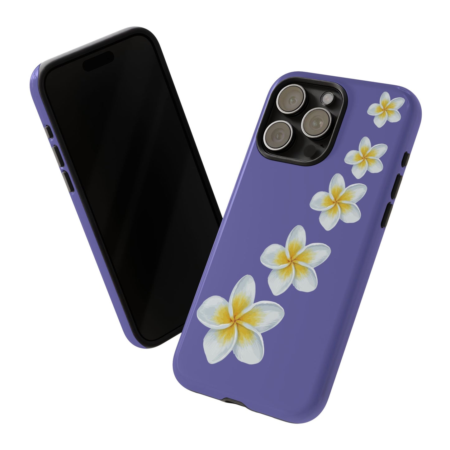 Flower Me Indigo Durable Phone Case