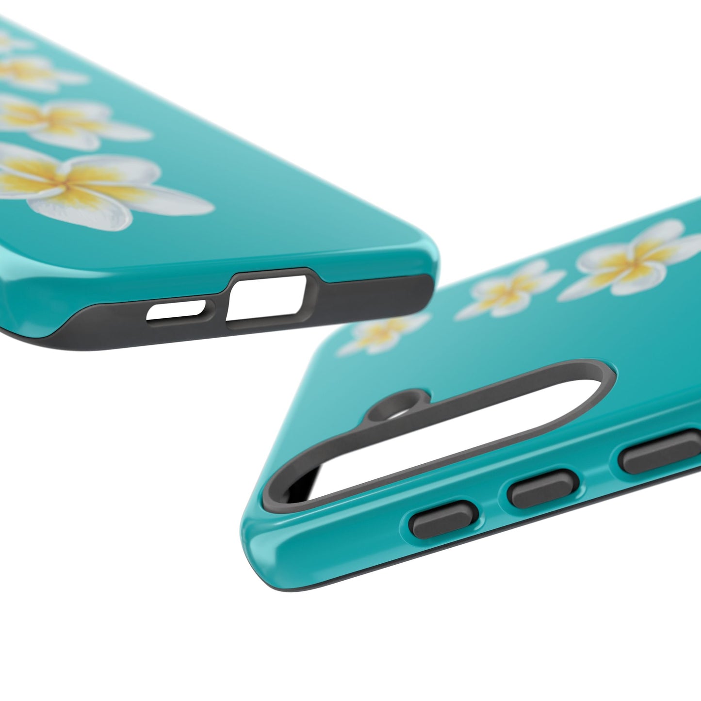 Flower Me Blue Durable Phone Case