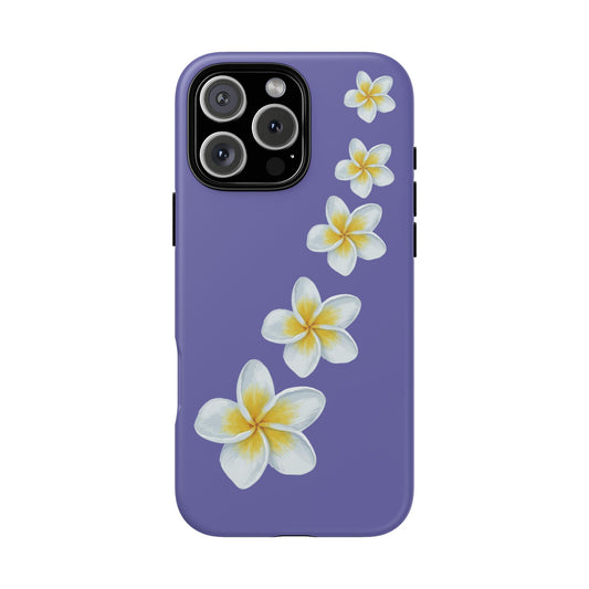 Flower Me Indigo Durable Phone Case