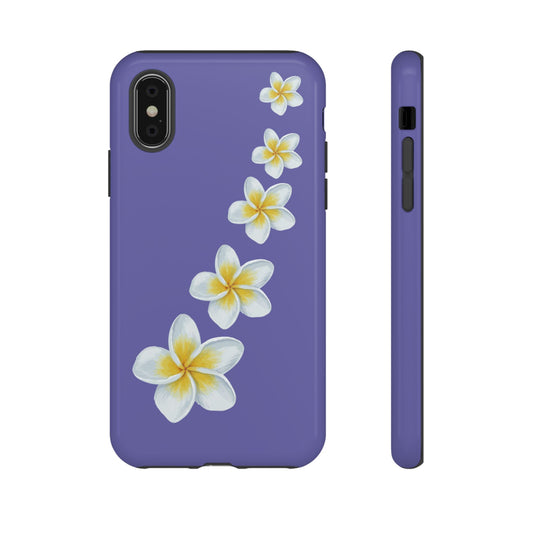 Flower Me Indigo Durable Phone Case
