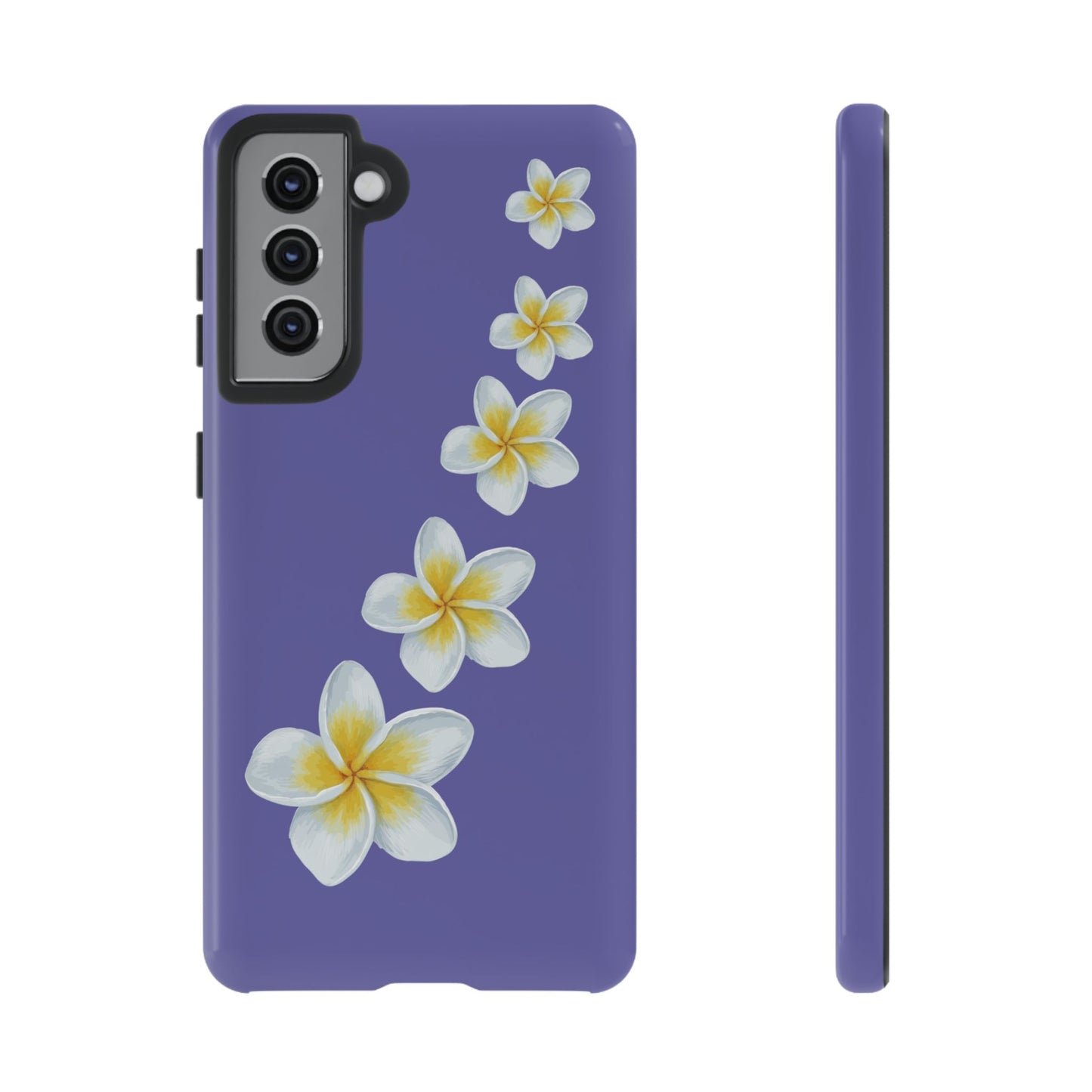 Flower Me Indigo Durable Phone Case