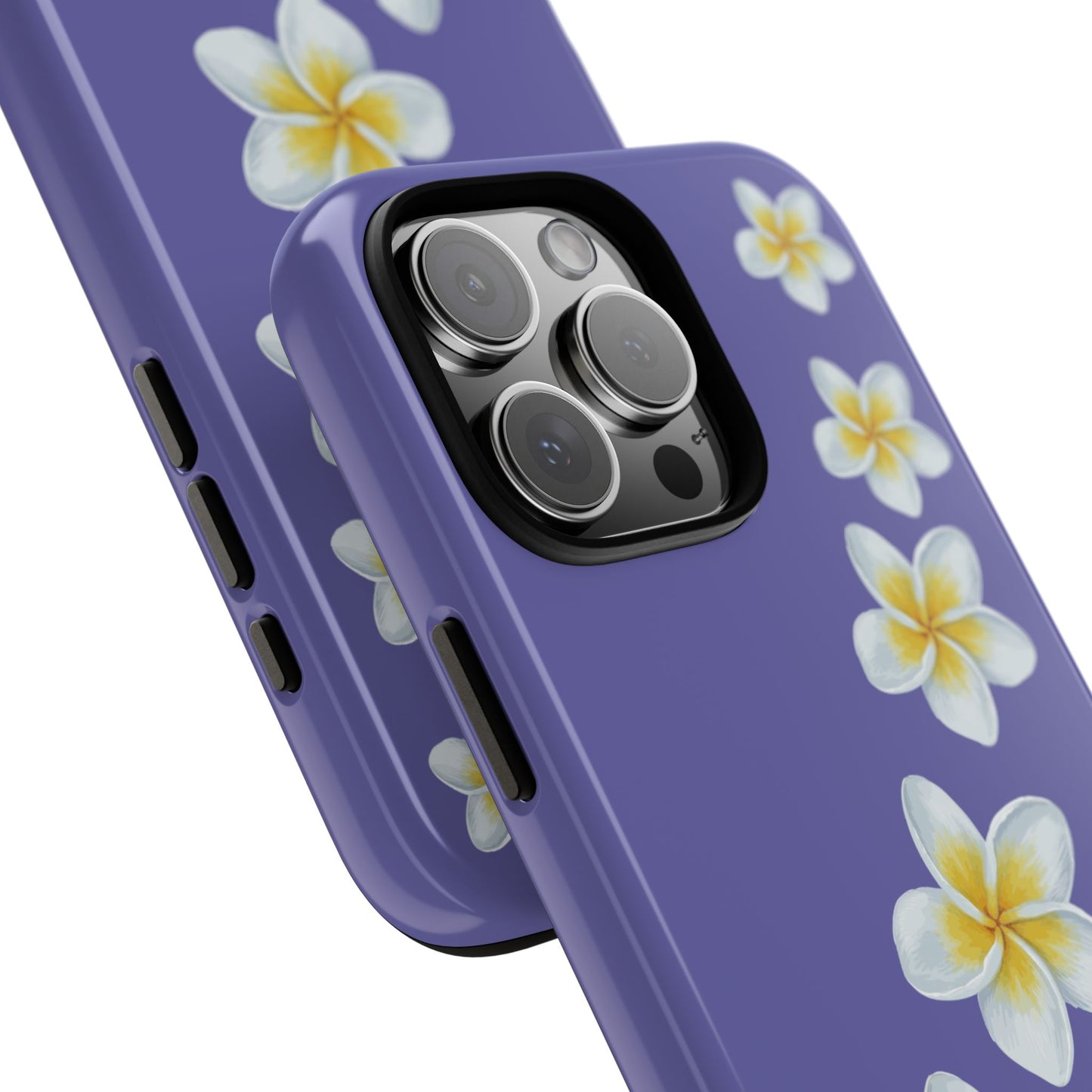 Flower Me Indigo Durable Phone Case