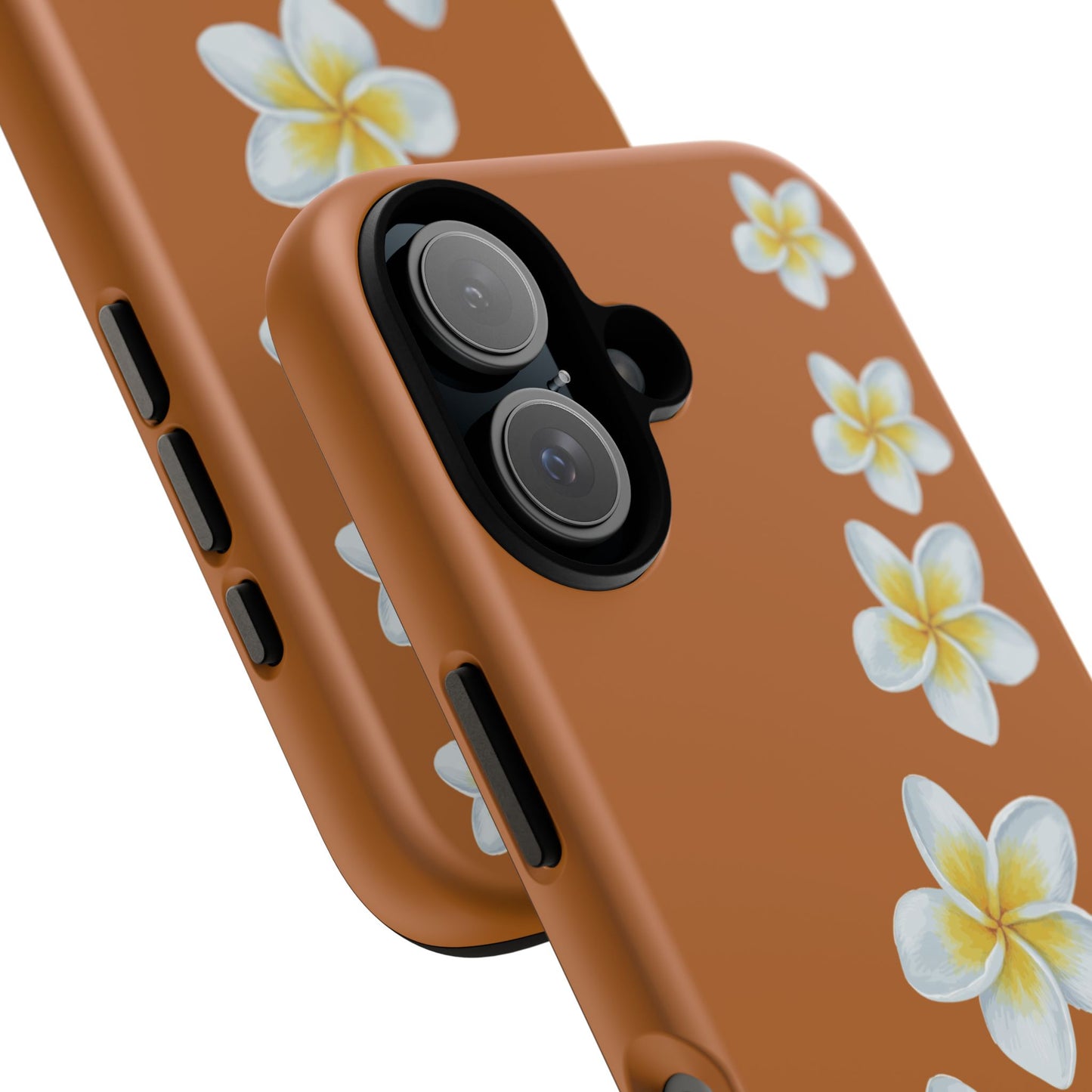 Flower Me Orange Durable Phone Cases